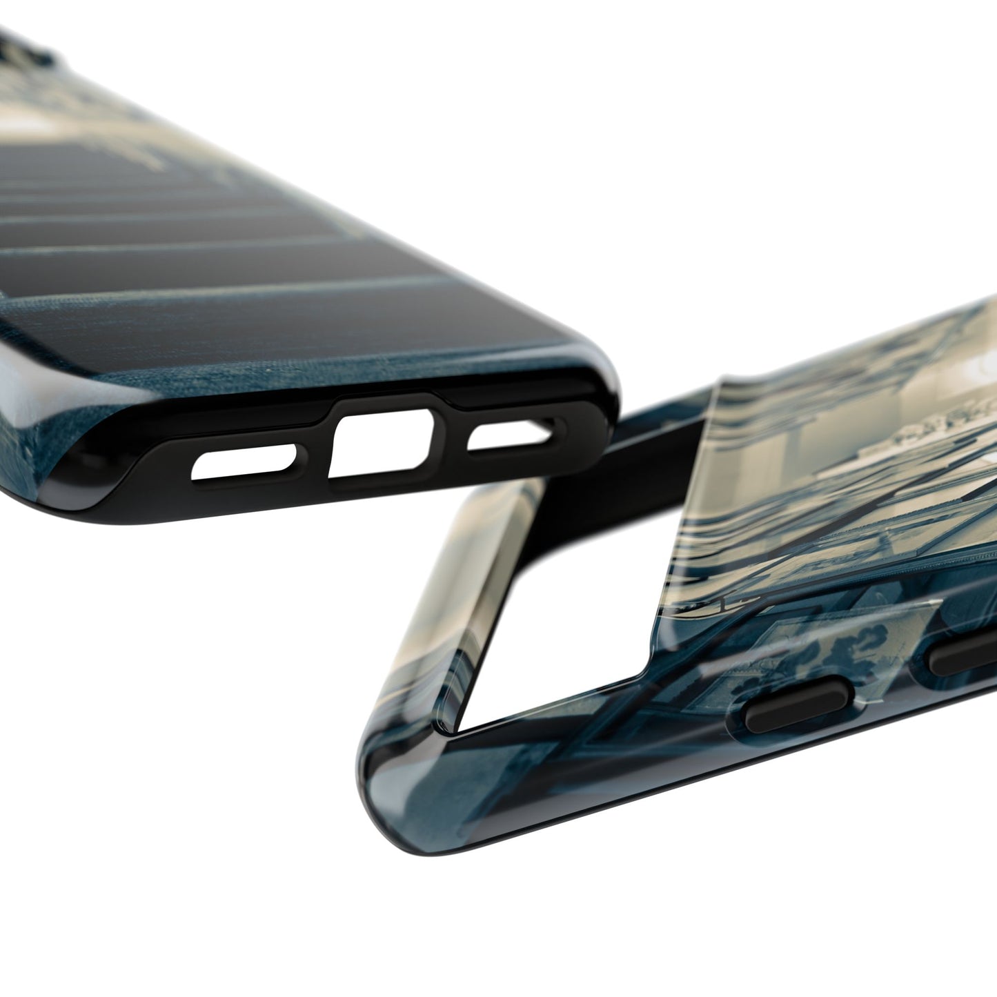 Vintage Style Tough Cases: Artistic Phone Case with Stairway Design, Unique Mobile Cover, Creative Gift for Art Lovers, Stylish Accessory
