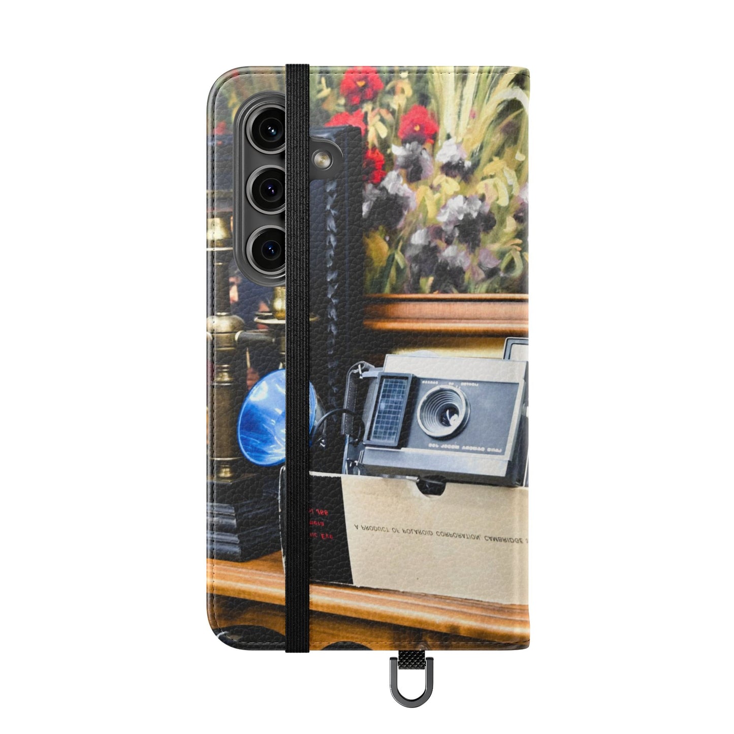 Vintage Camera Flip Case - Retro Style Phone Wallet Cover