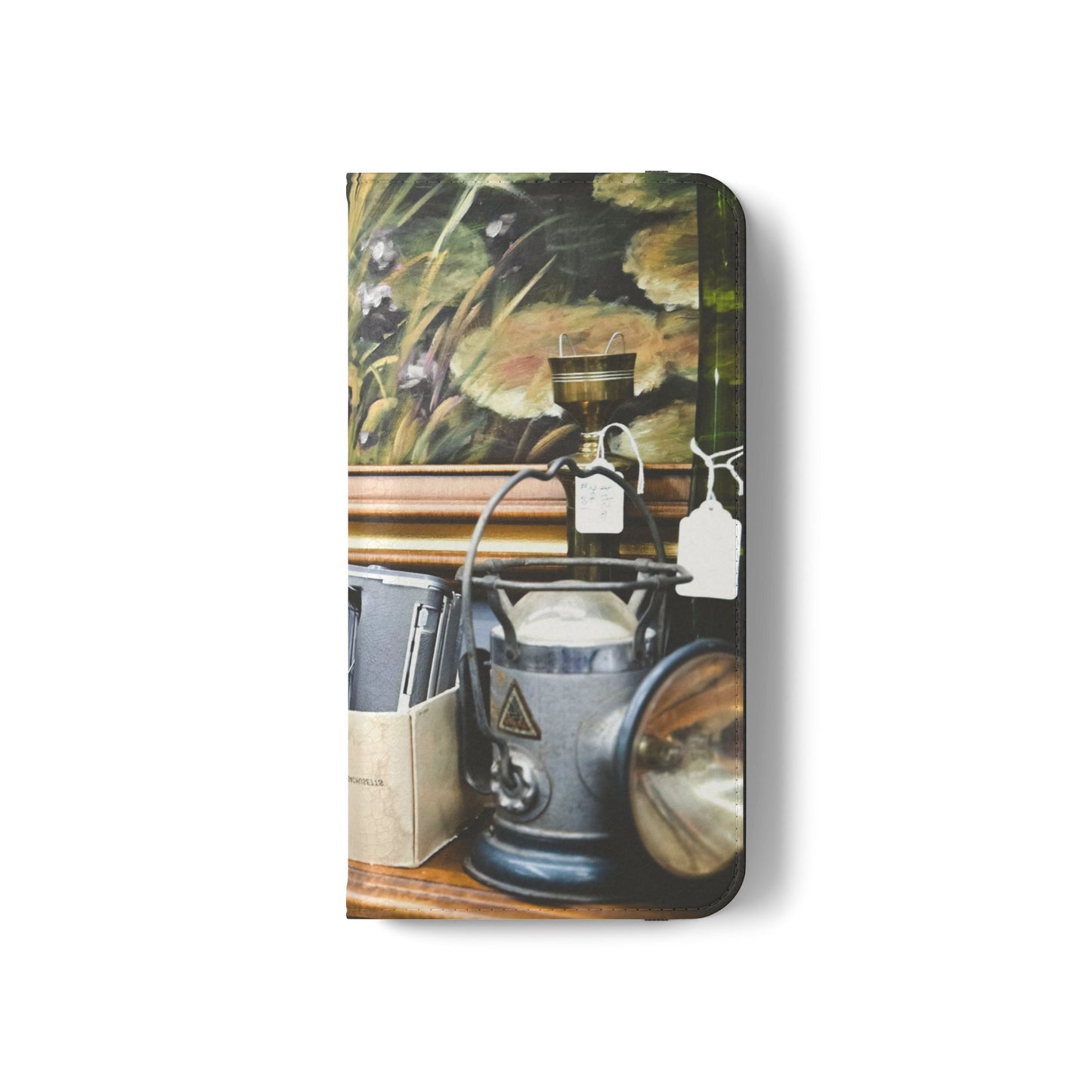 Vintage Camera Flip Case - Retro Style Phone Wallet Cover