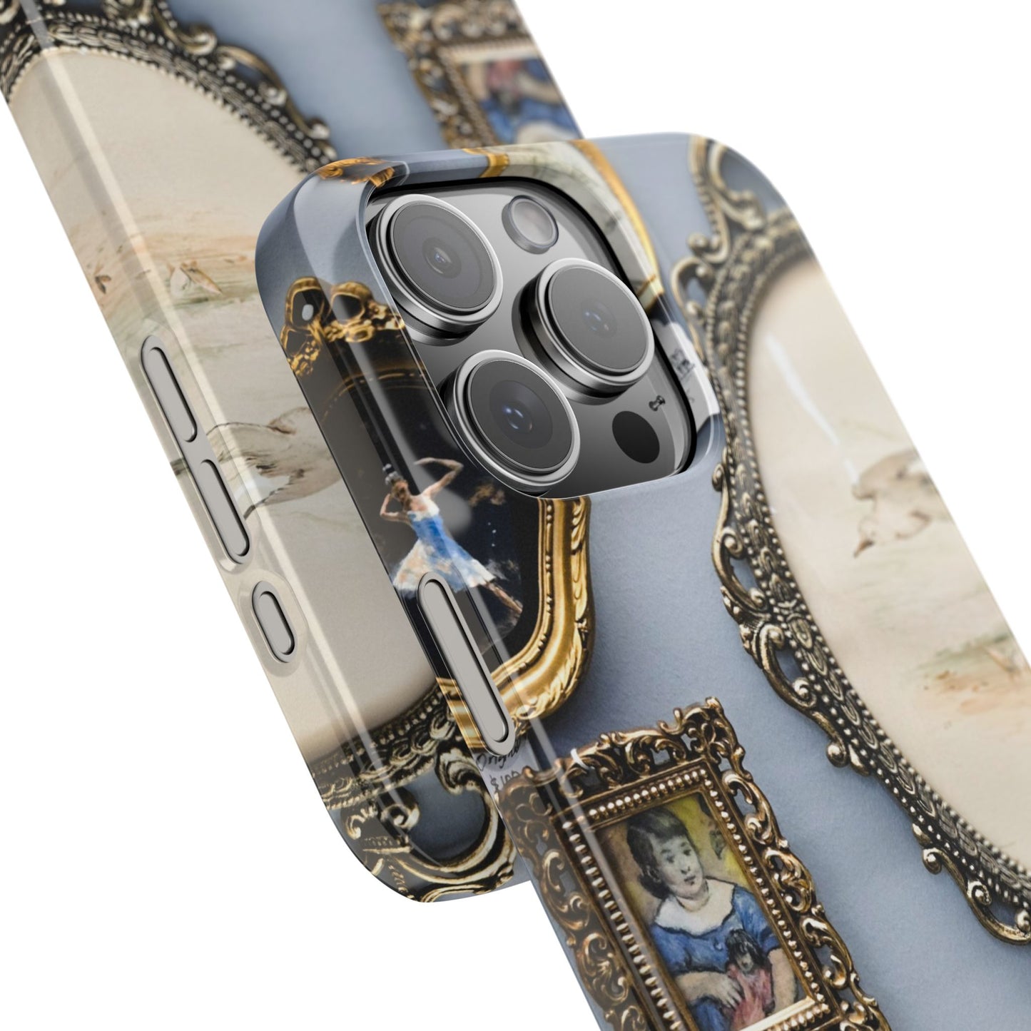 Framed Beauty Slim Phone Case – Vintage with a Twist