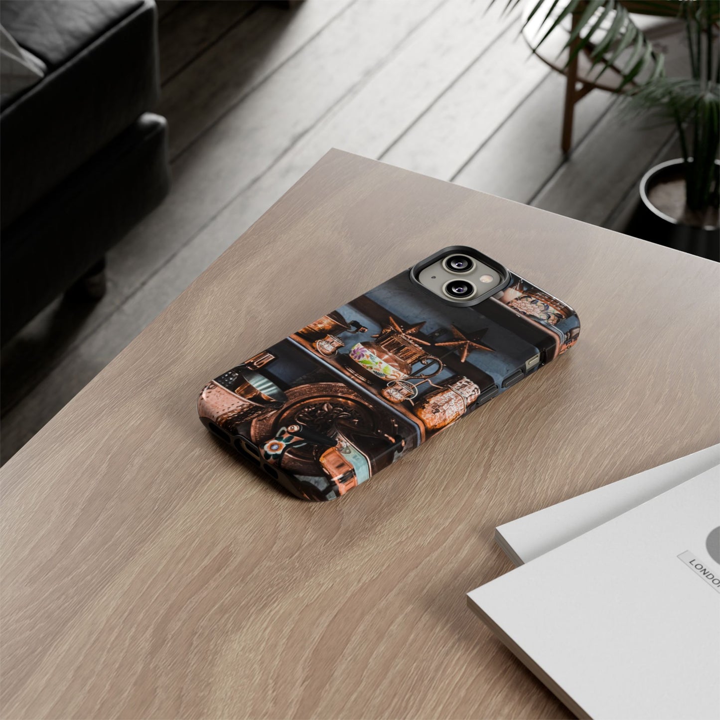 Vintage-Inspired Custom Tough Phone Cases