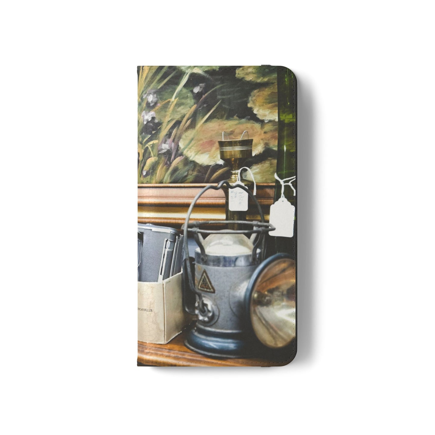 Vintage Camera Flip Case - Retro Style Phone Wallet Cover