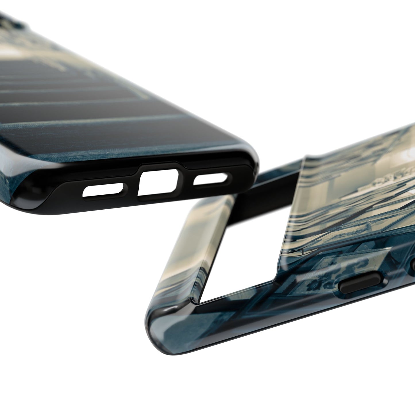 Vintage Style Tough Cases: Artistic Phone Case with Stairway Design, Unique Mobile Cover, Creative Gift for Art Lovers, Stylish Accessory