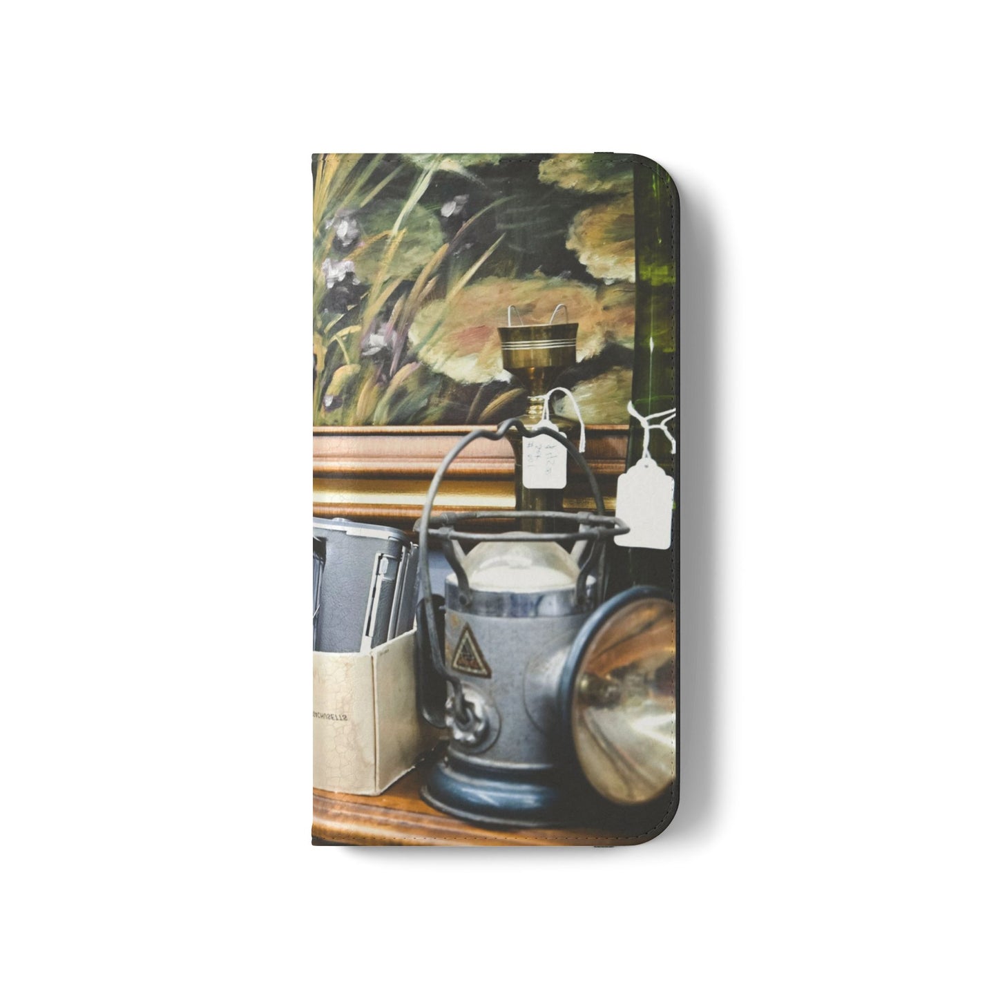 Vintage Camera Flip Case - Retro Style Phone Wallet Cover