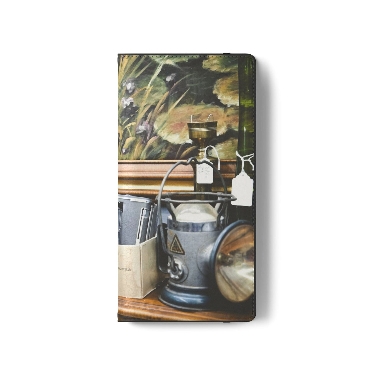 Vintage Camera Flip Case - Retro Style Phone Wallet Cover