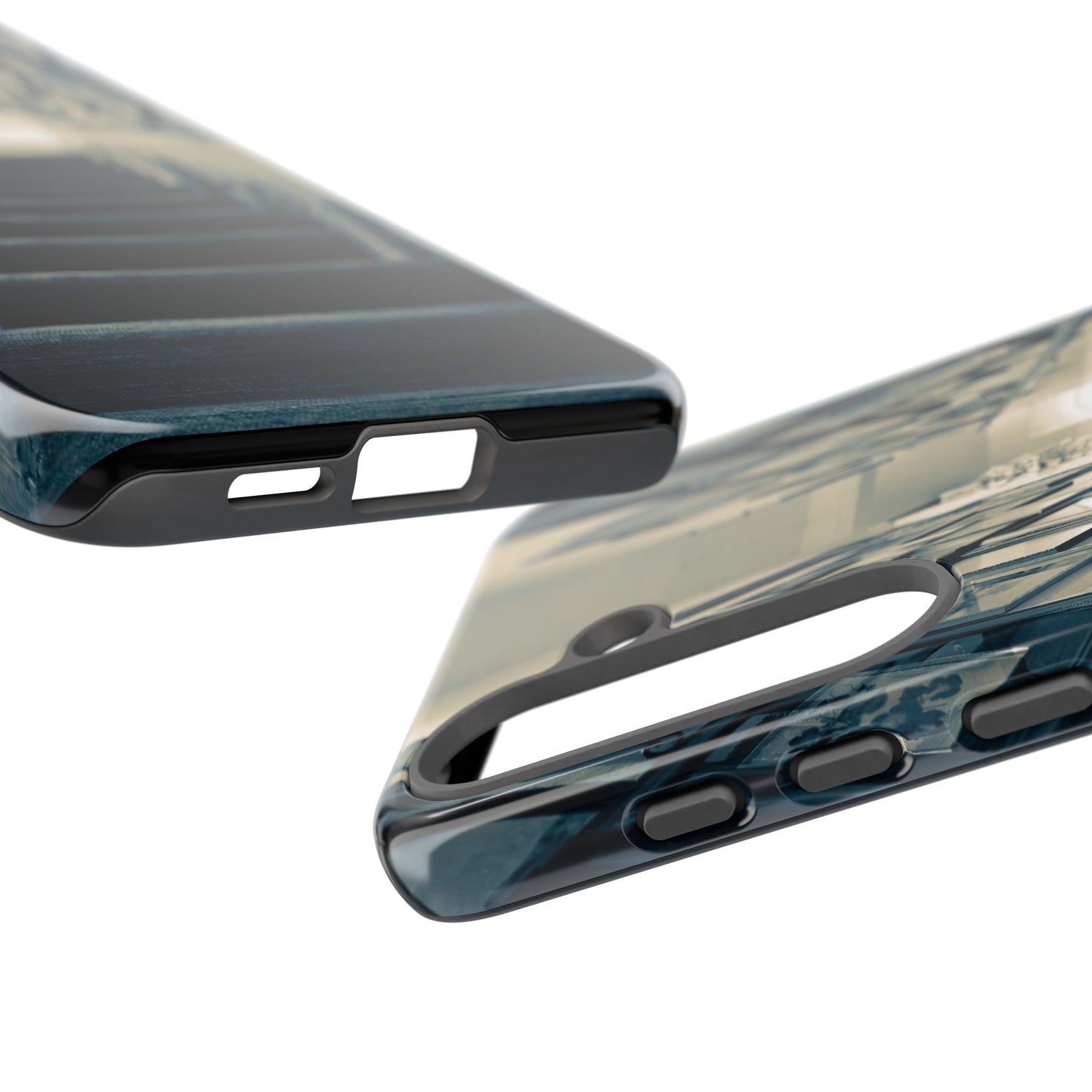 Vintage Style Tough Cases: Artistic Phone Case with Stairway Design, Unique Mobile Cover, Creative Gift for Art Lovers, Stylish Accessory