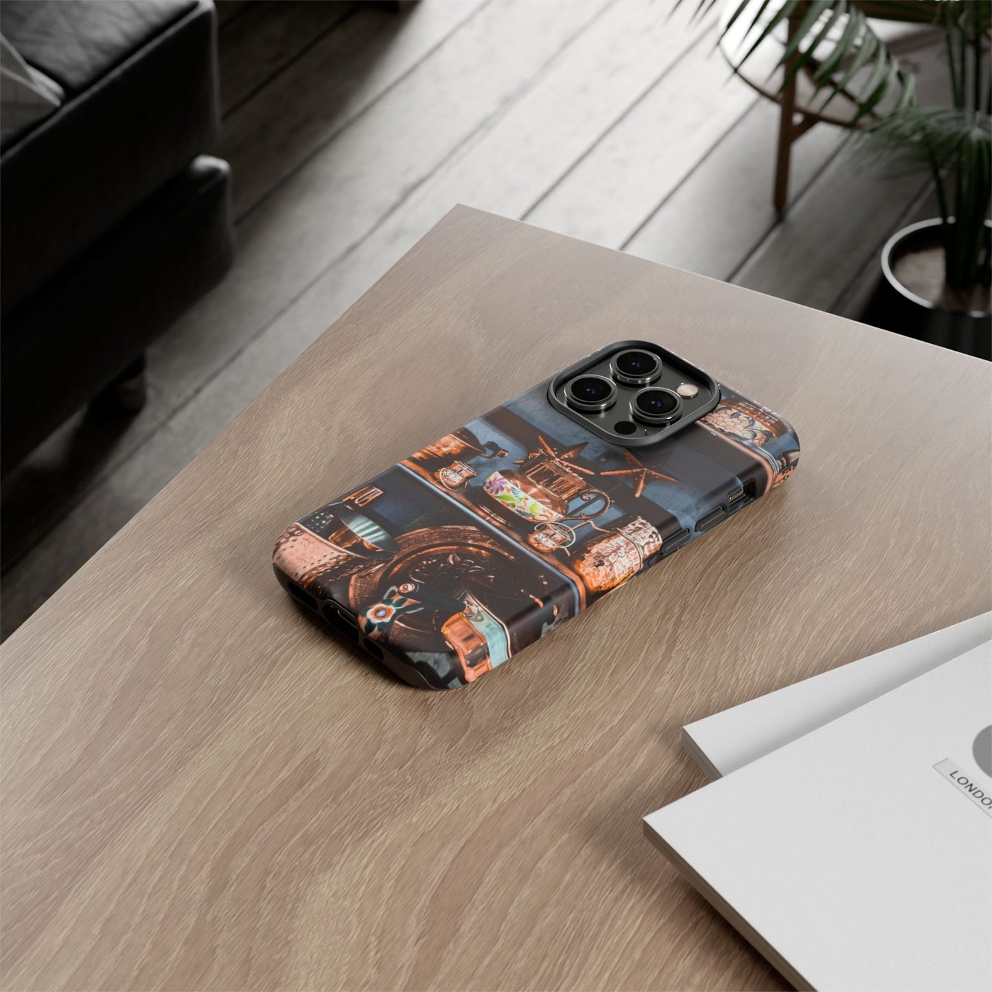 Vintage-Inspired Custom Tough Phone Cases