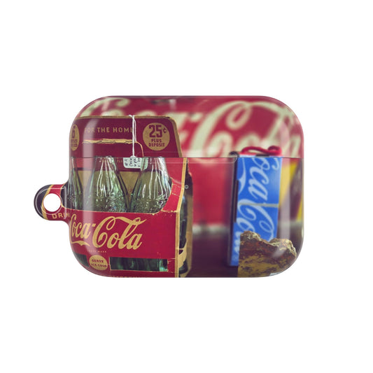 Coca-Cola AirPod Case, Retro Style AirPod Holder, Vintage Coca-Cola Accessory, Gift for Cola Lovers, Fun Tech Accessory