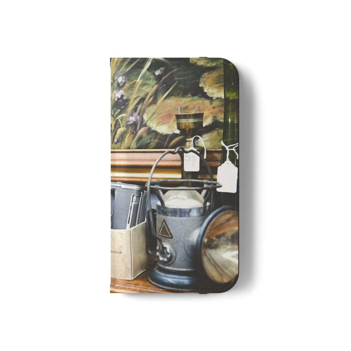Vintage Camera Flip Case - Retro Style Phone Wallet Cover
