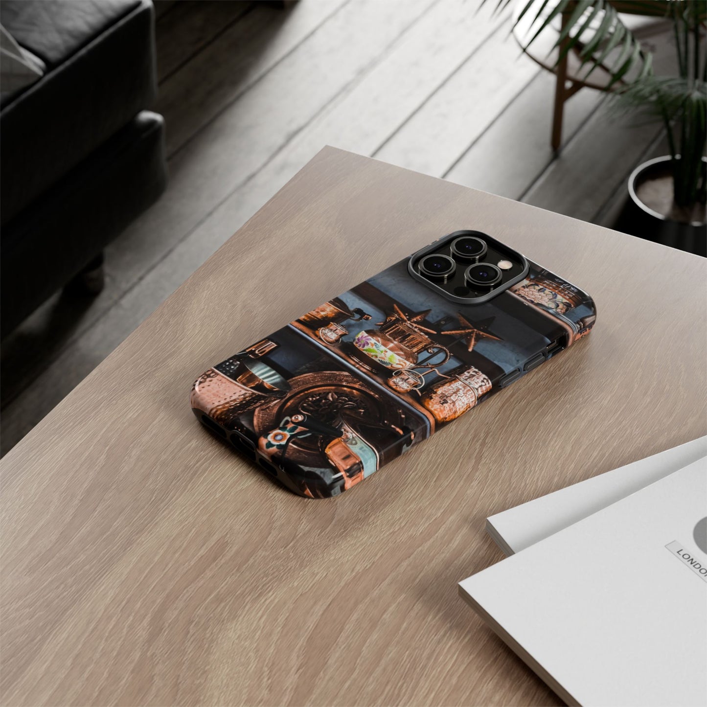 Vintage-Inspired Custom Tough Phone Cases