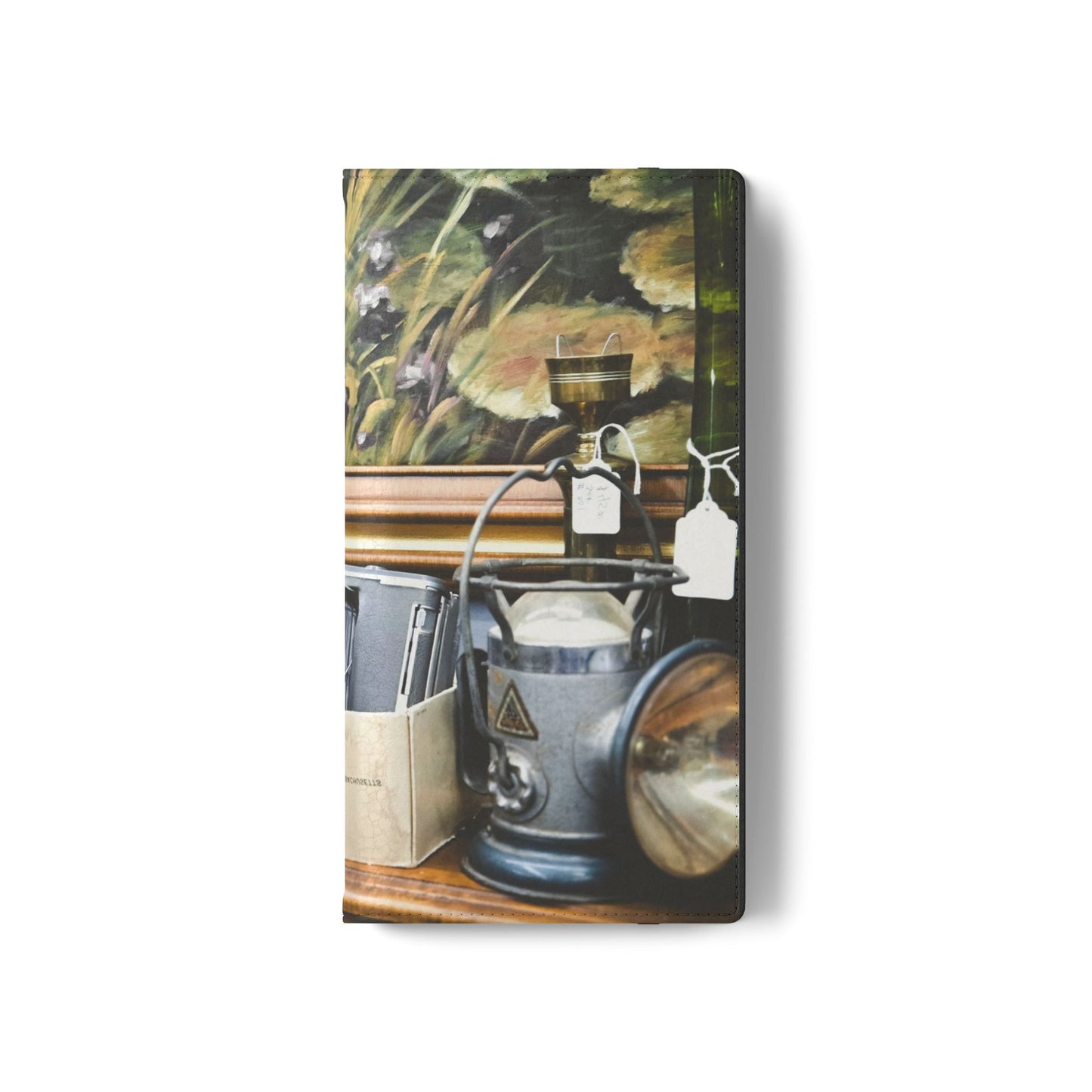 Vintage Camera Flip Case - Retro Style Phone Wallet Cover
