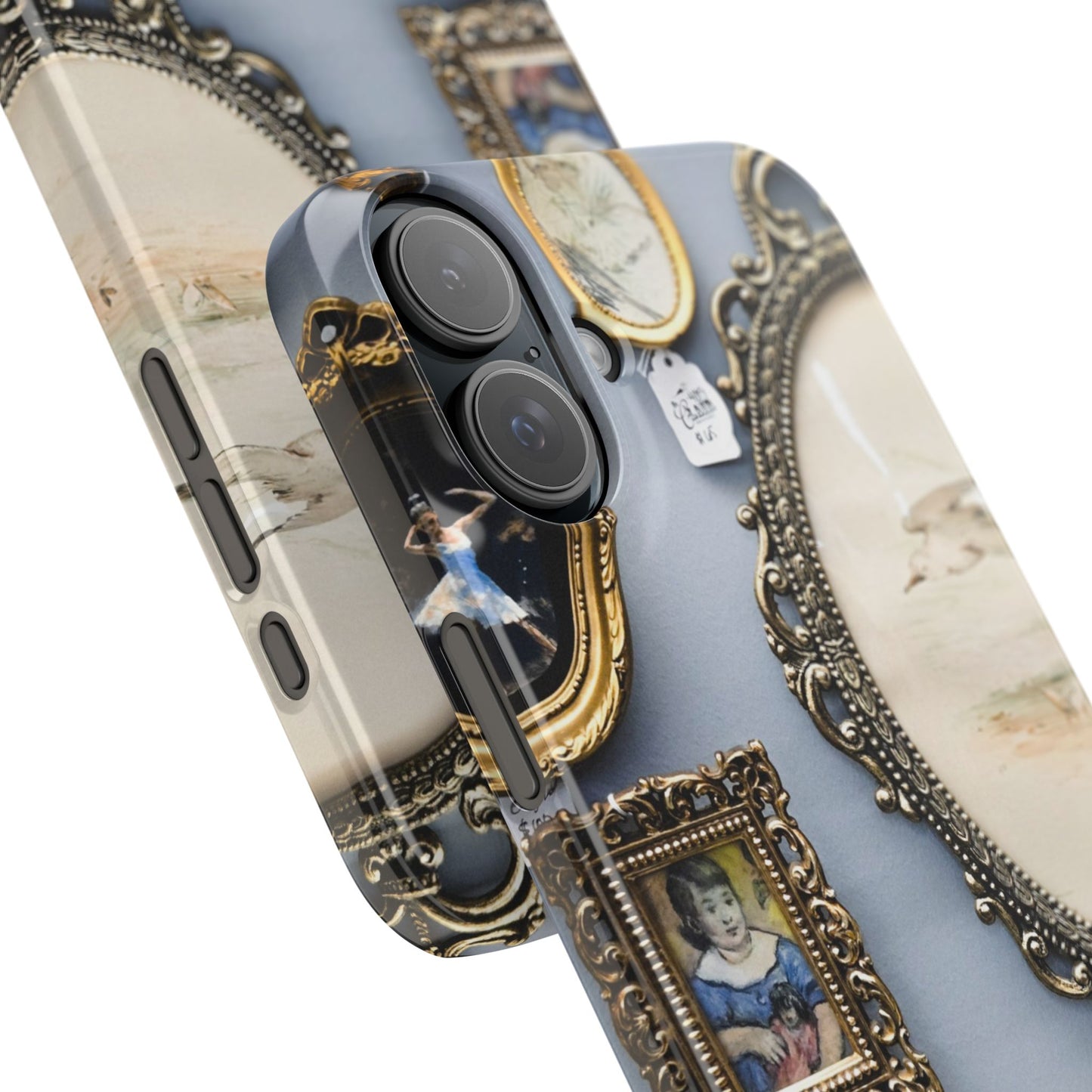 Framed Beauty Slim Phone Case – Vintage with a Twist