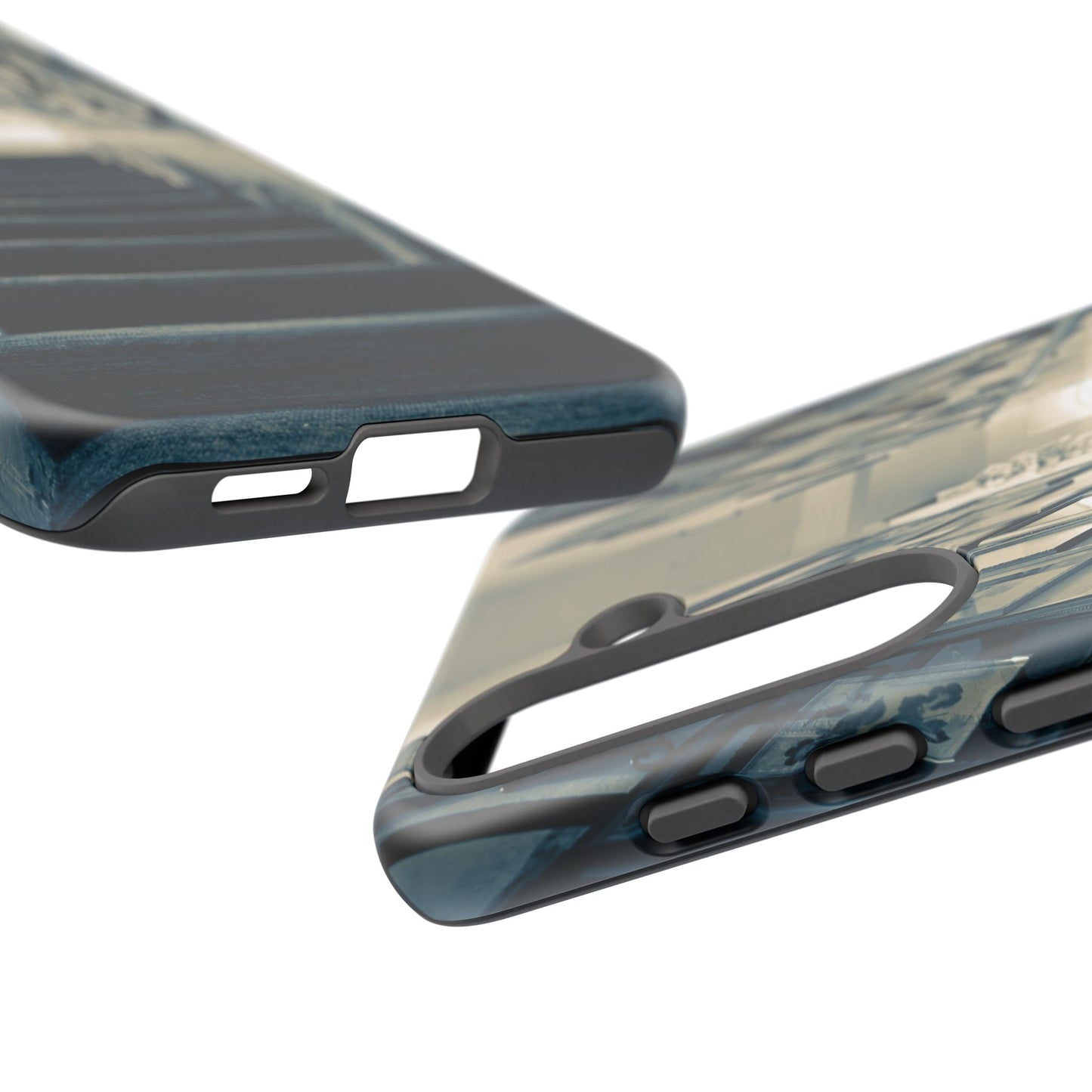 Vintage Style Tough Cases: Artistic Phone Case with Stairway Design, Unique Mobile Cover, Creative Gift for Art Lovers, Stylish Accessory