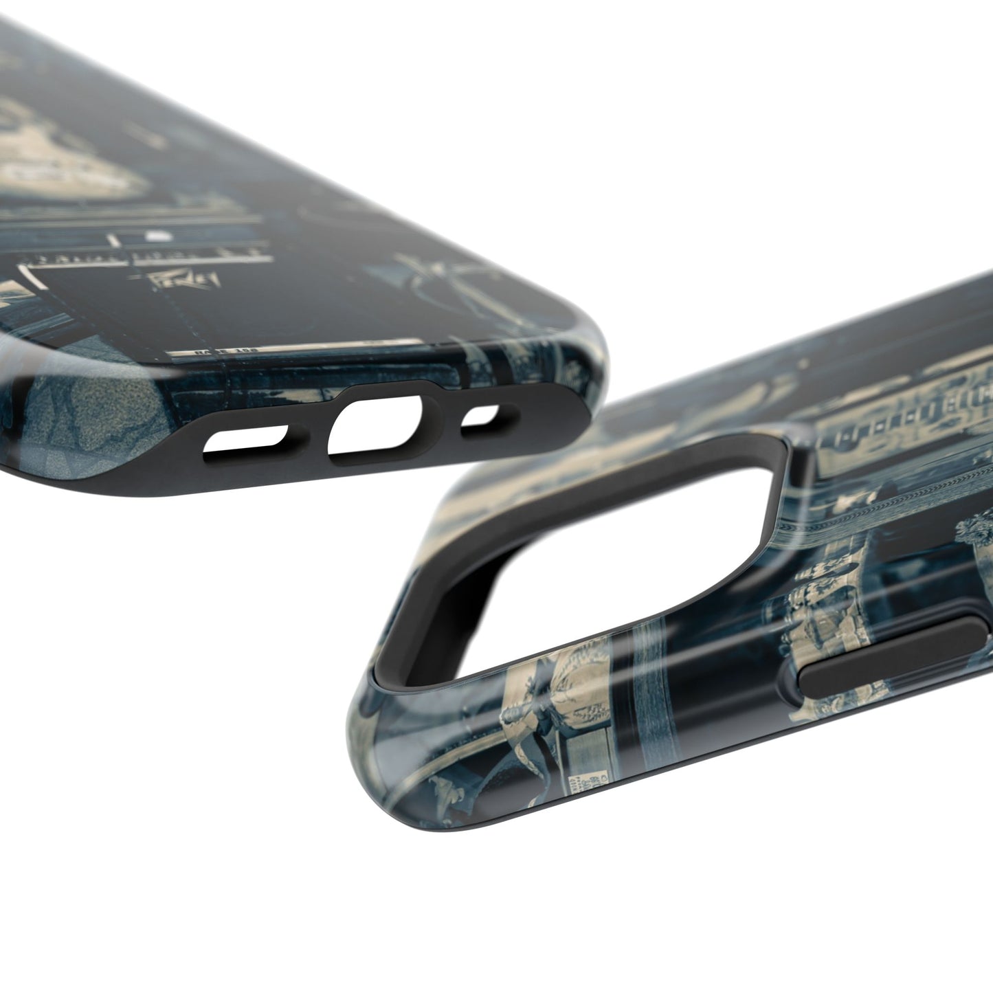 Vintage Electric Guitar Shop Phone Case | Magnetic Impact-Resistant Case