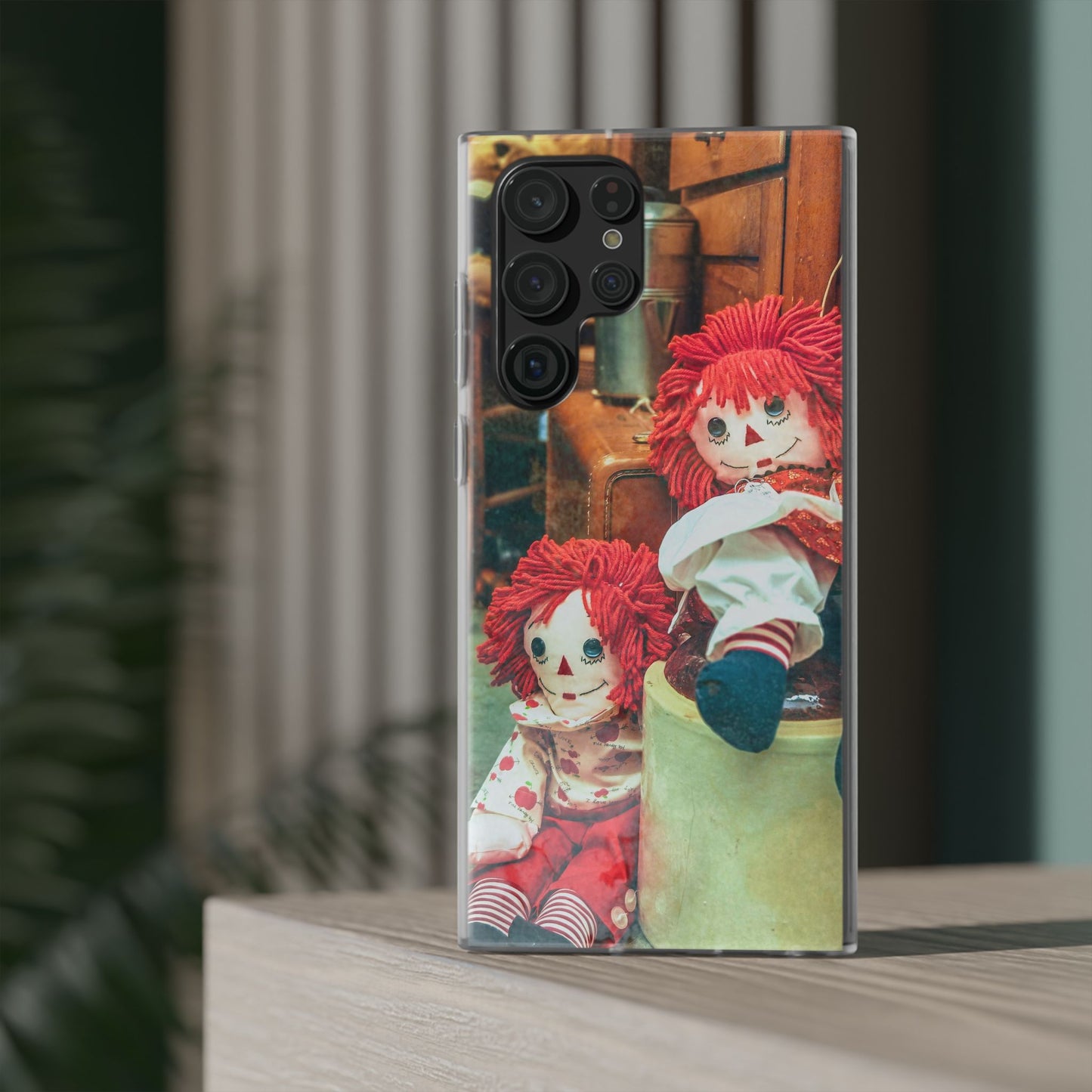 Vintage Doll Phone Cases, Cute Accessory, Gifts for Doll Lovers, Durable Flexi Covers, Fun Phone Protection