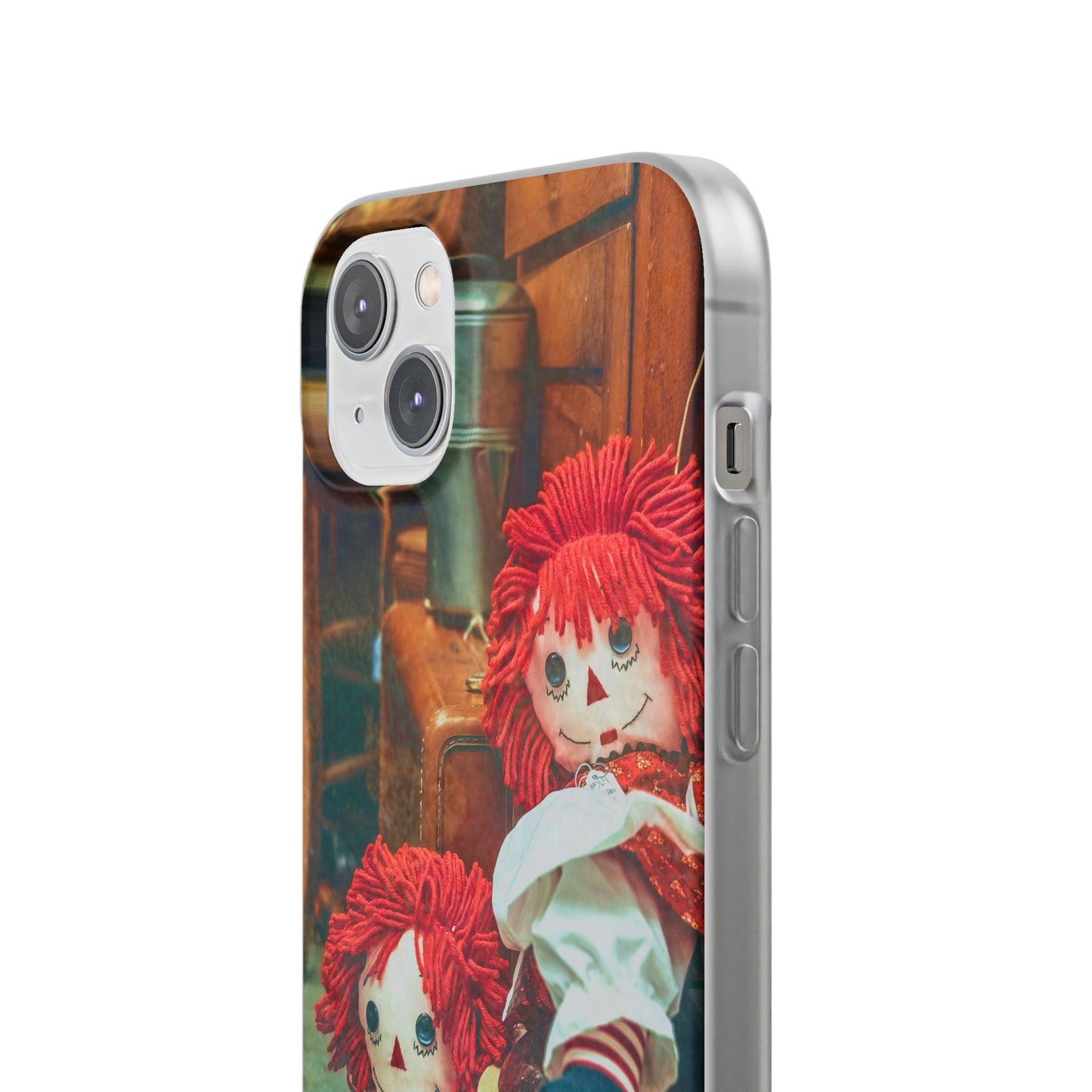 Vintage Doll Phone Cases, Cute Accessory, Gifts for Doll Lovers, Durable Flexi Covers, Fun Phone Protection