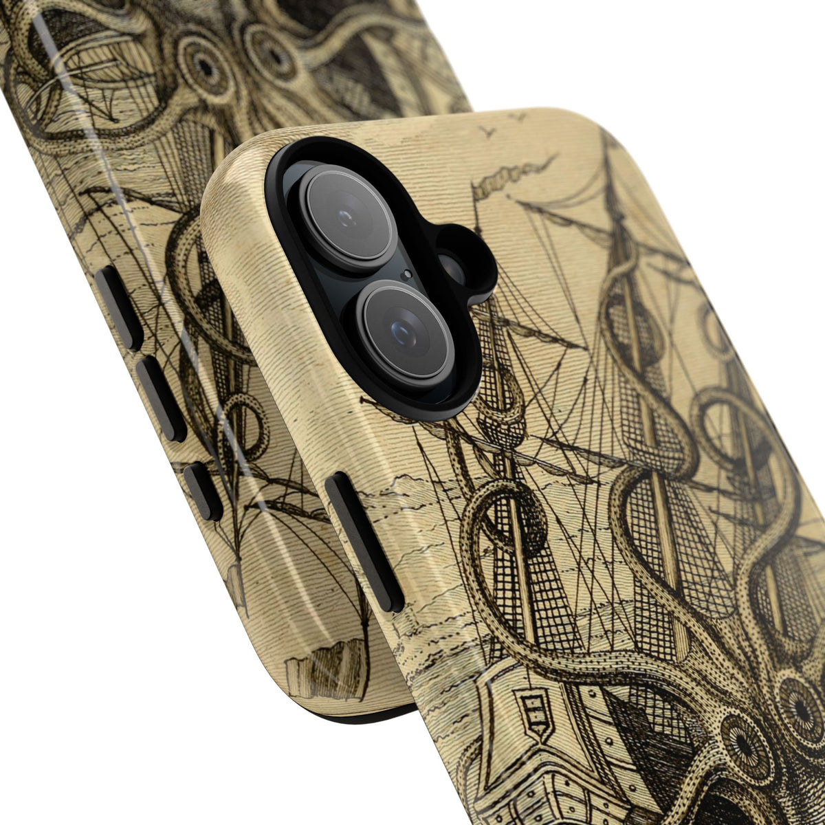 Vintage Kraken Tough Phone Case – Nautical Sea Monster Graphic