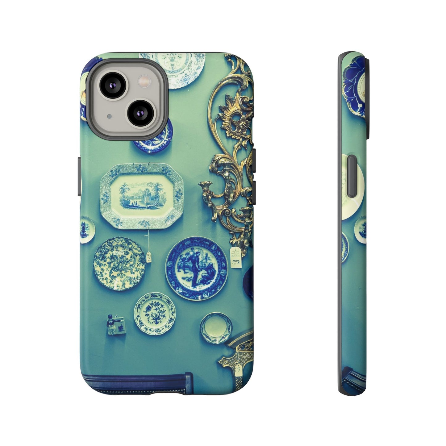 Antique Store Stairwell Phone Case--Vintage Gallery Wall Tough Case