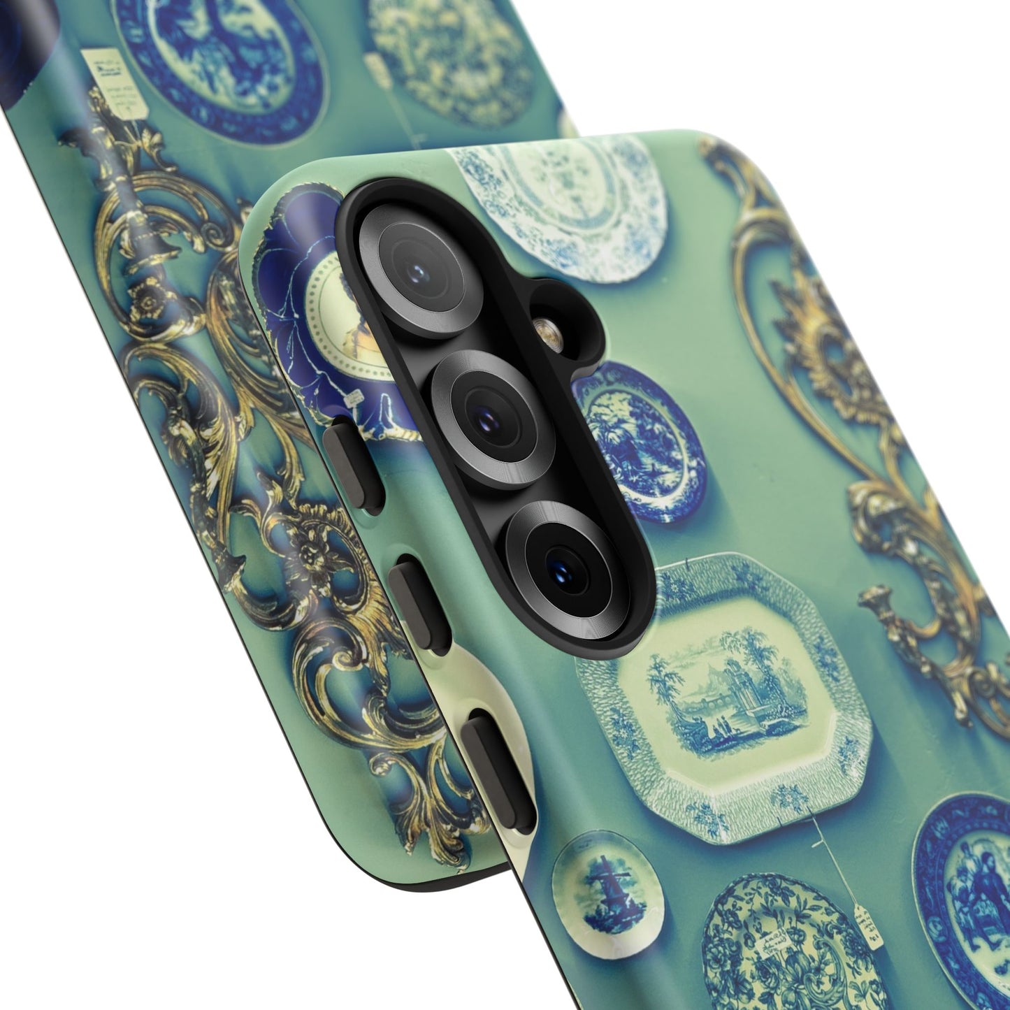 Antique Store Stairwell Phone Case--Vintage Gallery Wall Tough Case