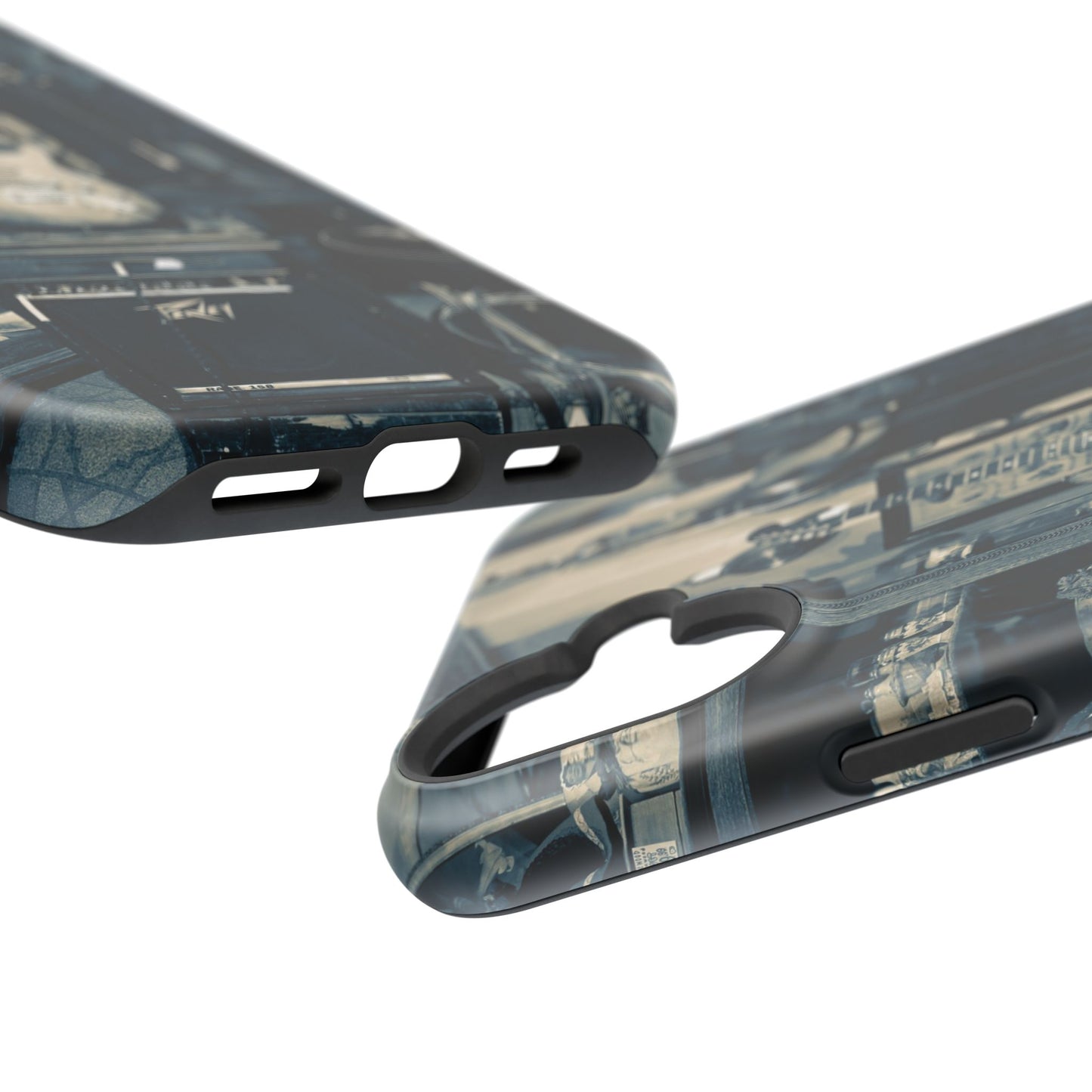 Vintage Electric Guitar Shop Phone Case | Magnetic Impact-Resistant Case