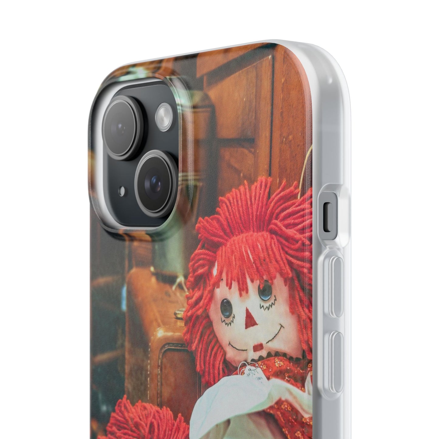 Vintage Doll Phone Cases, Cute Accessory, Gifts for Doll Lovers, Durable Flexi Covers, Fun Phone Protection