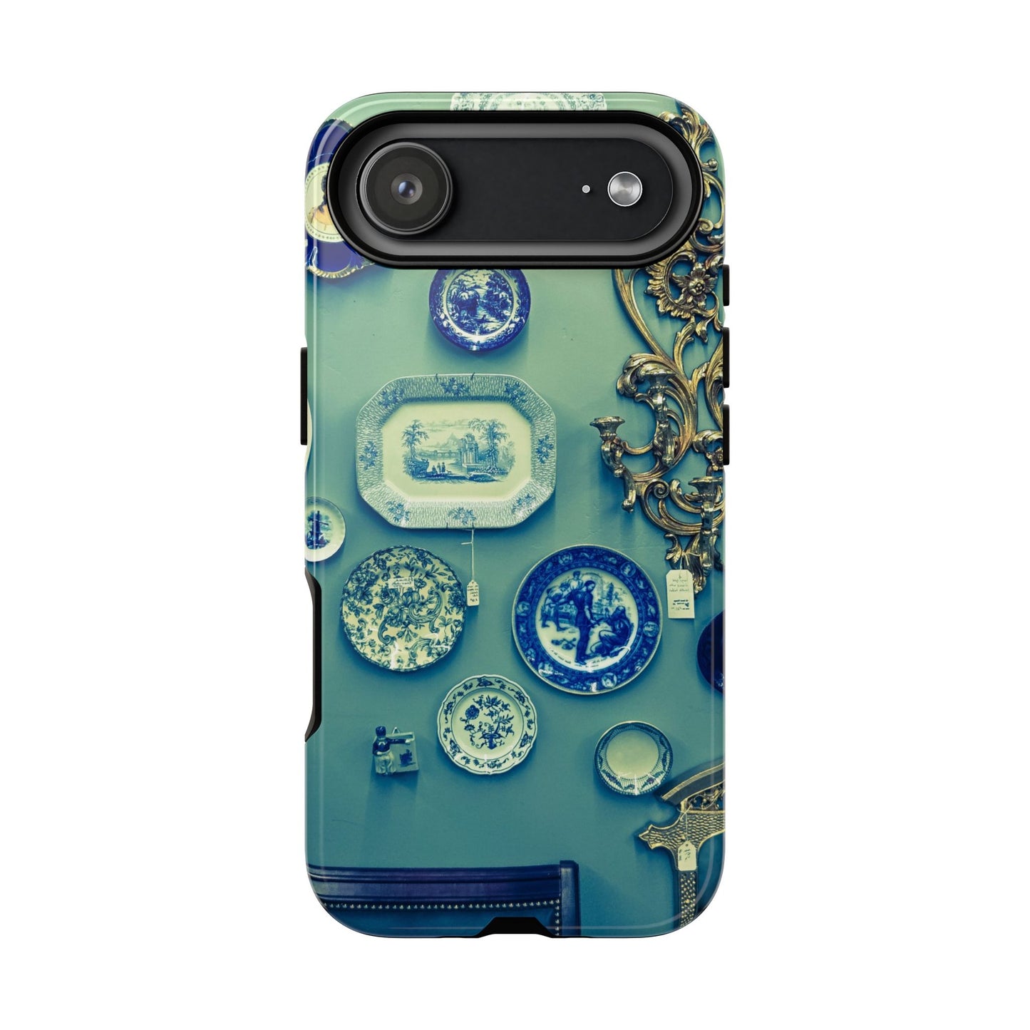 Antique Store Stairwell Phone Case--Vintage Gallery Wall Tough Case