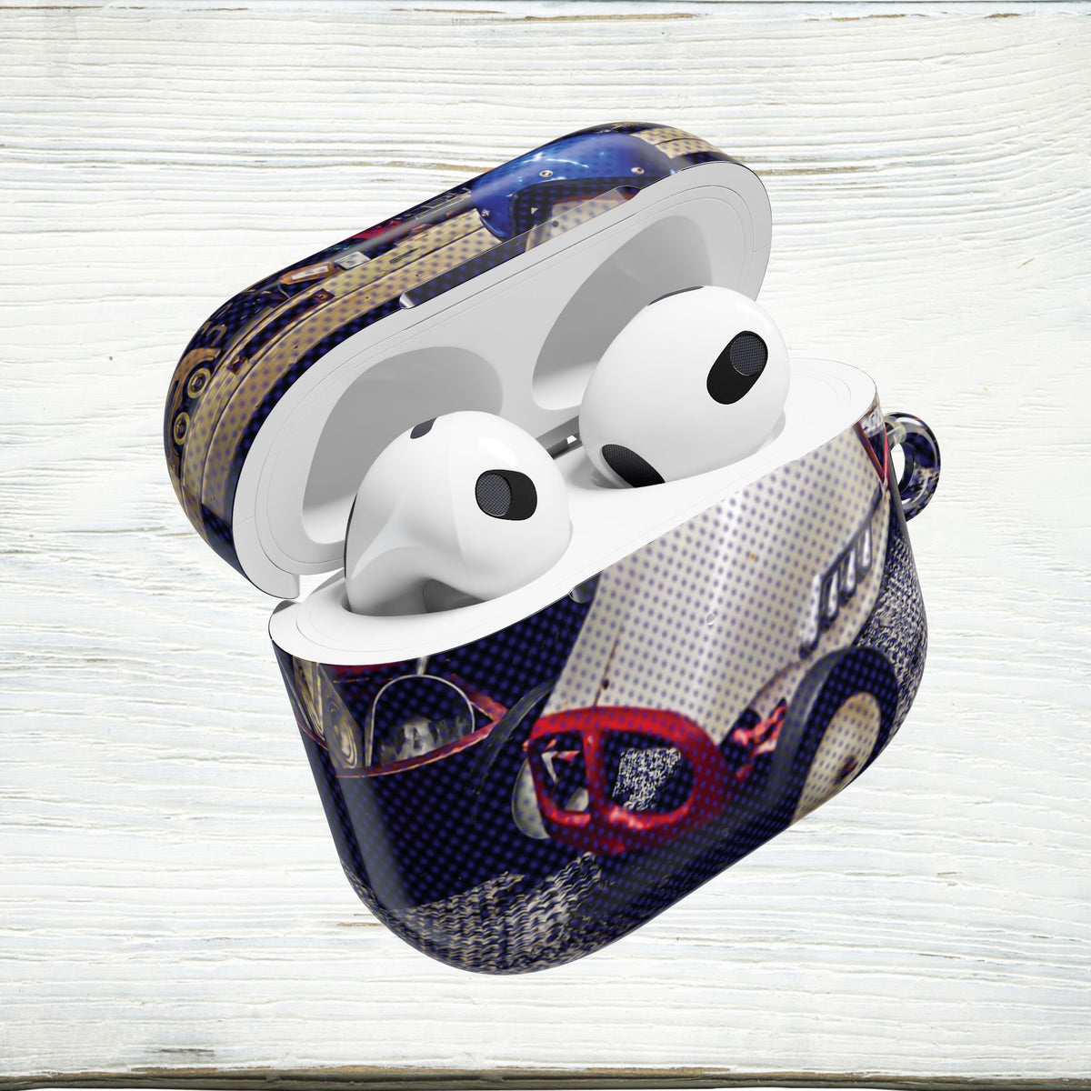 Vintage Go-Kart Racing Airpods Cases – Retro Motorsport Protective Cover
