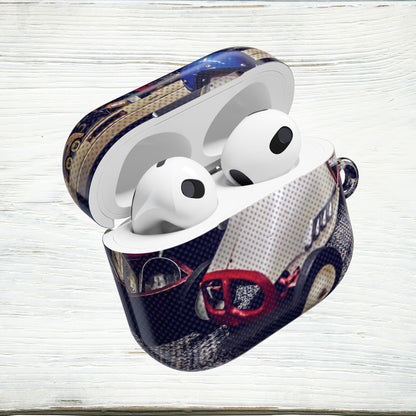 Vintage Go-Kart Racing Airpods Cases – Retro Motorsport Protective Cover