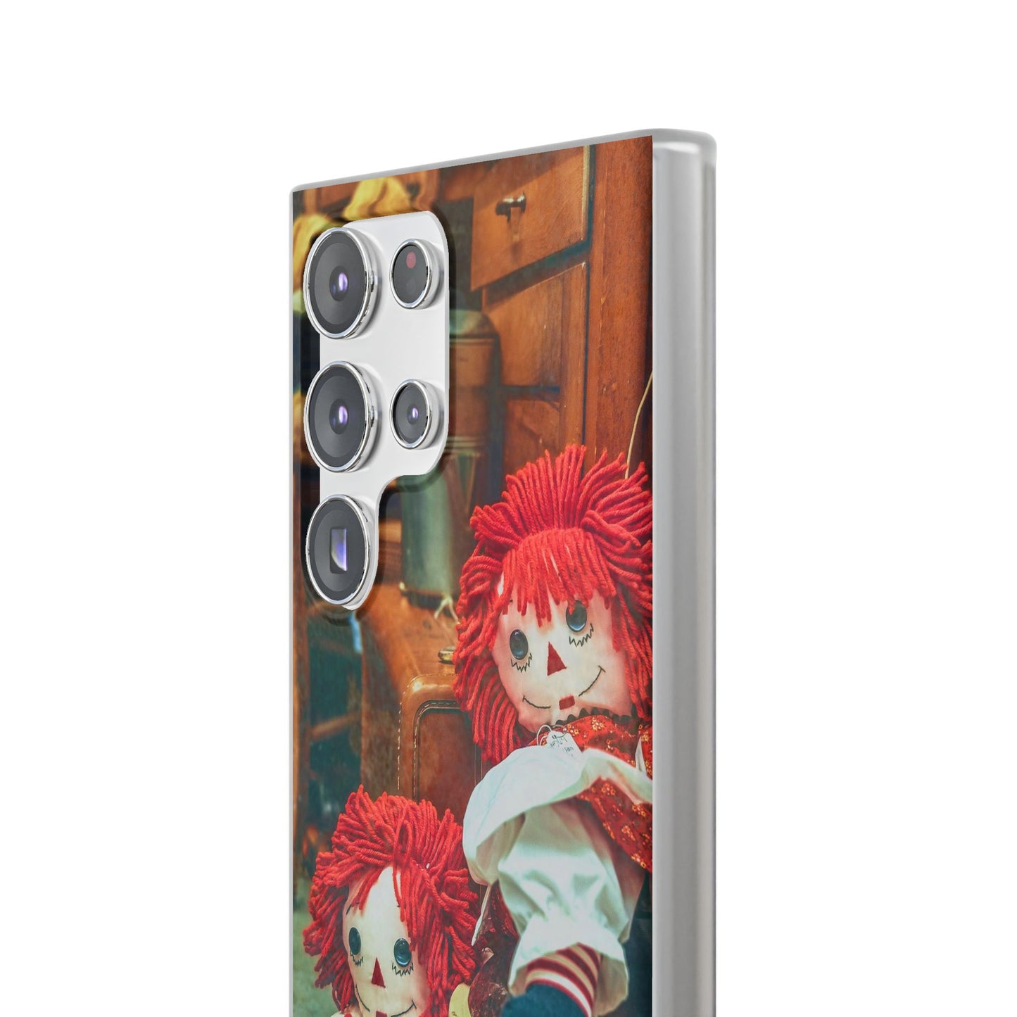 Vintage Doll Phone Cases, Cute Accessory, Gifts for Doll Lovers, Durable Flexi Covers, Fun Phone Protection