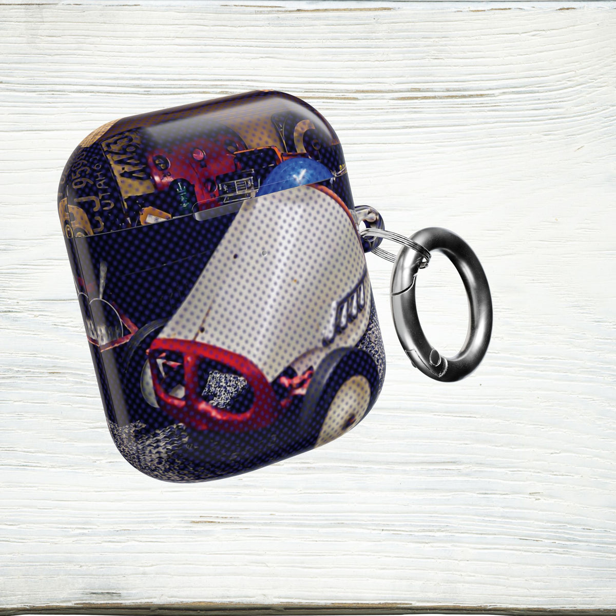 Vintage Go-Kart Racing Airpods Cases – Retro Motorsport Protective Cover