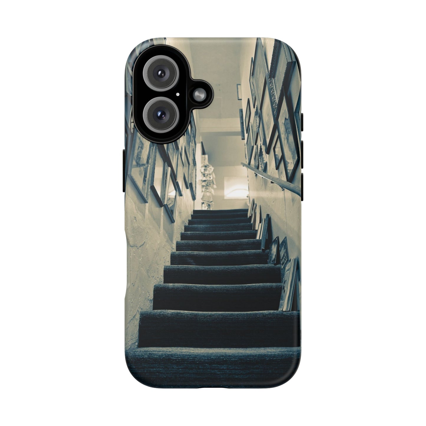 Vintage Boutique Stairway Tough Phone Case, Antique Shop Art Cover for iPhone, Samsung & Google Pixel