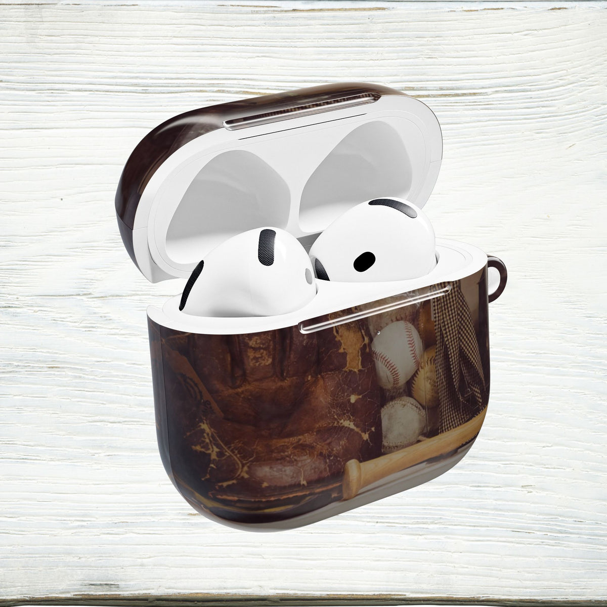 Vintage Baseball AirPods & AirPods Pro Case – Glove & Ball Protective Cover