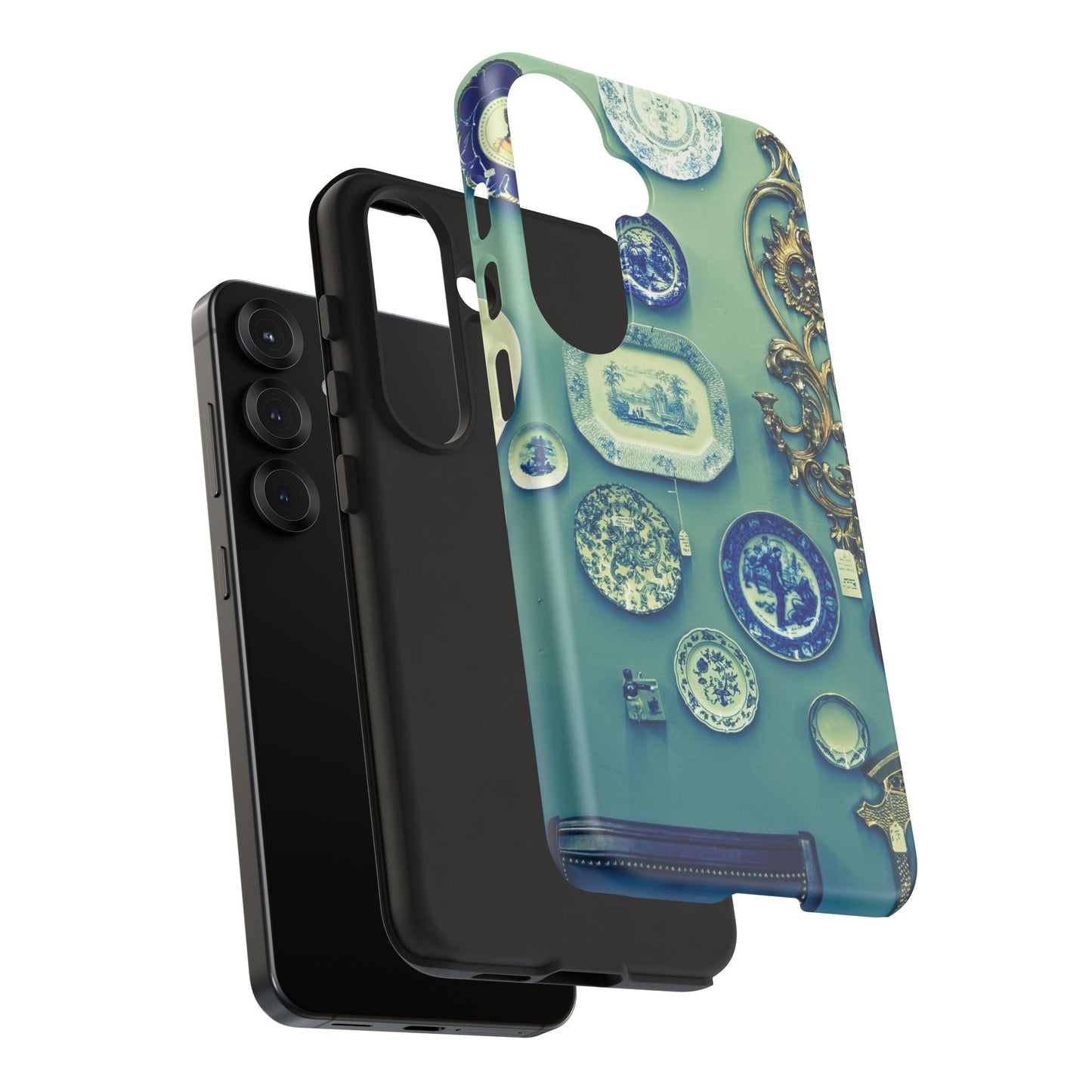Antique Store Stairwell Phone Case--Vintage Gallery Wall Tough Case