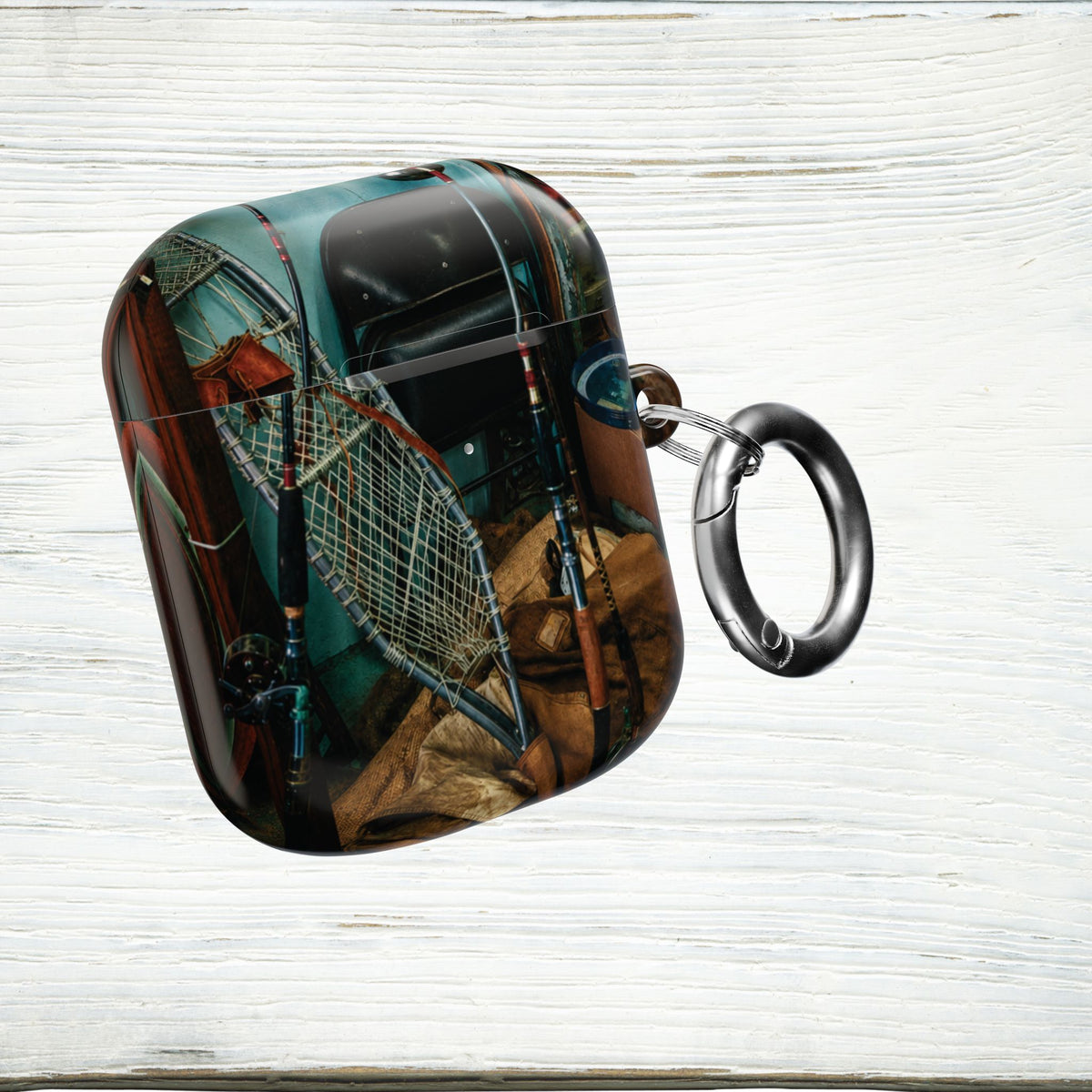 Vintage Fishing Gear AirPods & AirPods Pro Case – Outdoorsman Protective Cover