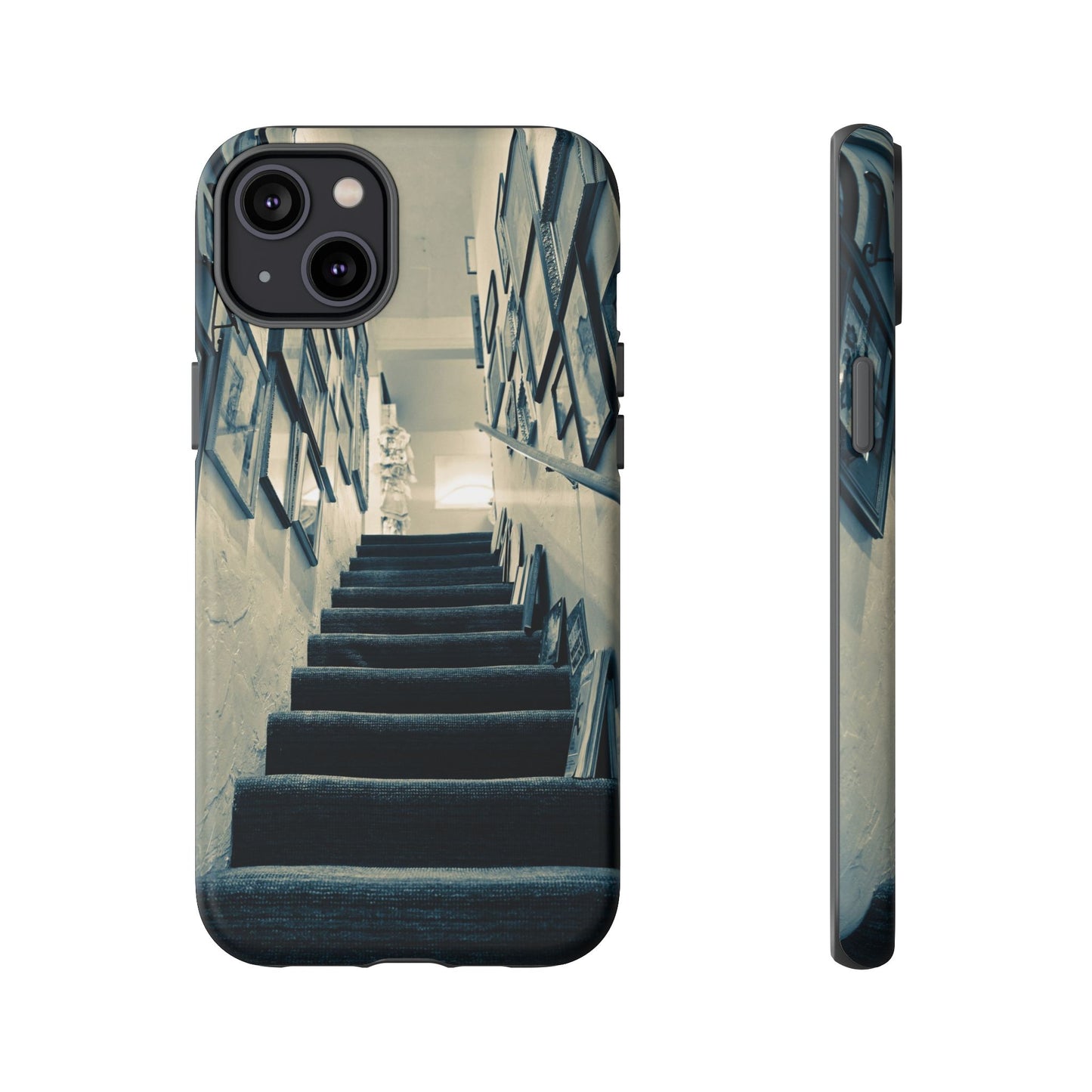 Vintage Boutique Stairway Tough Phone Case, Antique Shop Art Cover for iPhone, Samsung & Google Pixel