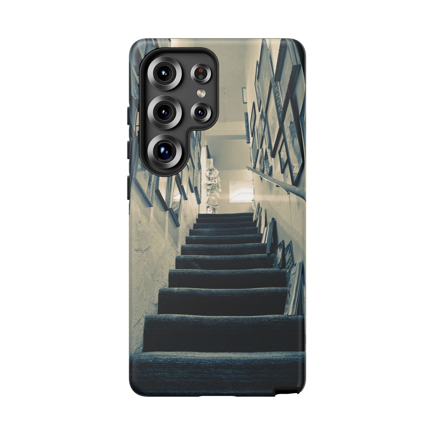 Vintage Boutique Stairway Tough Phone Case, Antique Shop Art Cover for iPhone, Samsung & Google Pixel