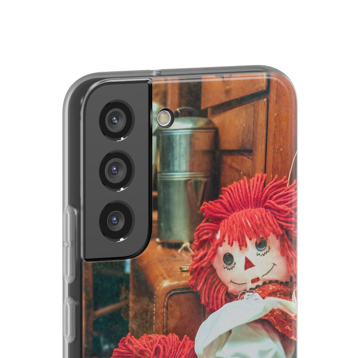 Vintage Doll Phone Cases, Cute Accessory, Gifts for Doll Lovers, Durable Flexi Covers, Fun Phone Protection