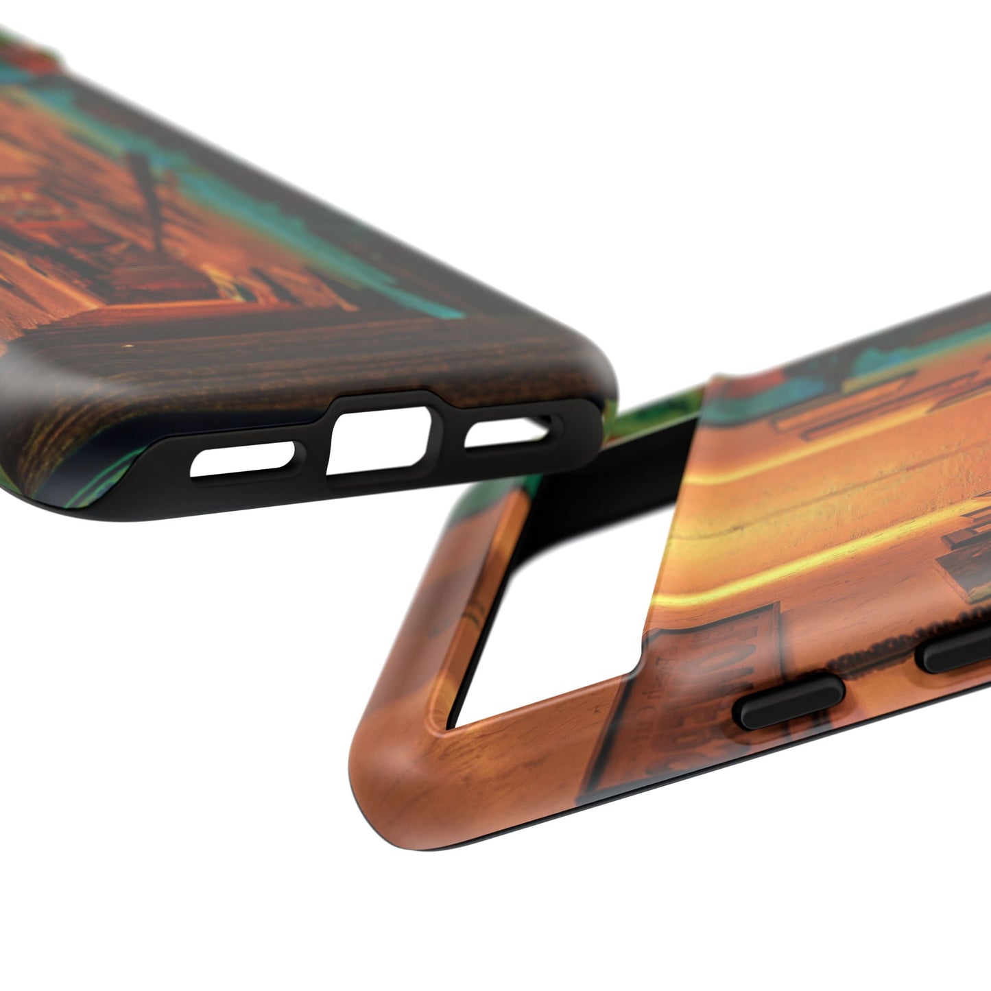 Vintage Gallery Staircase Tough Phone Case--Antique Store Art Phone Cover
