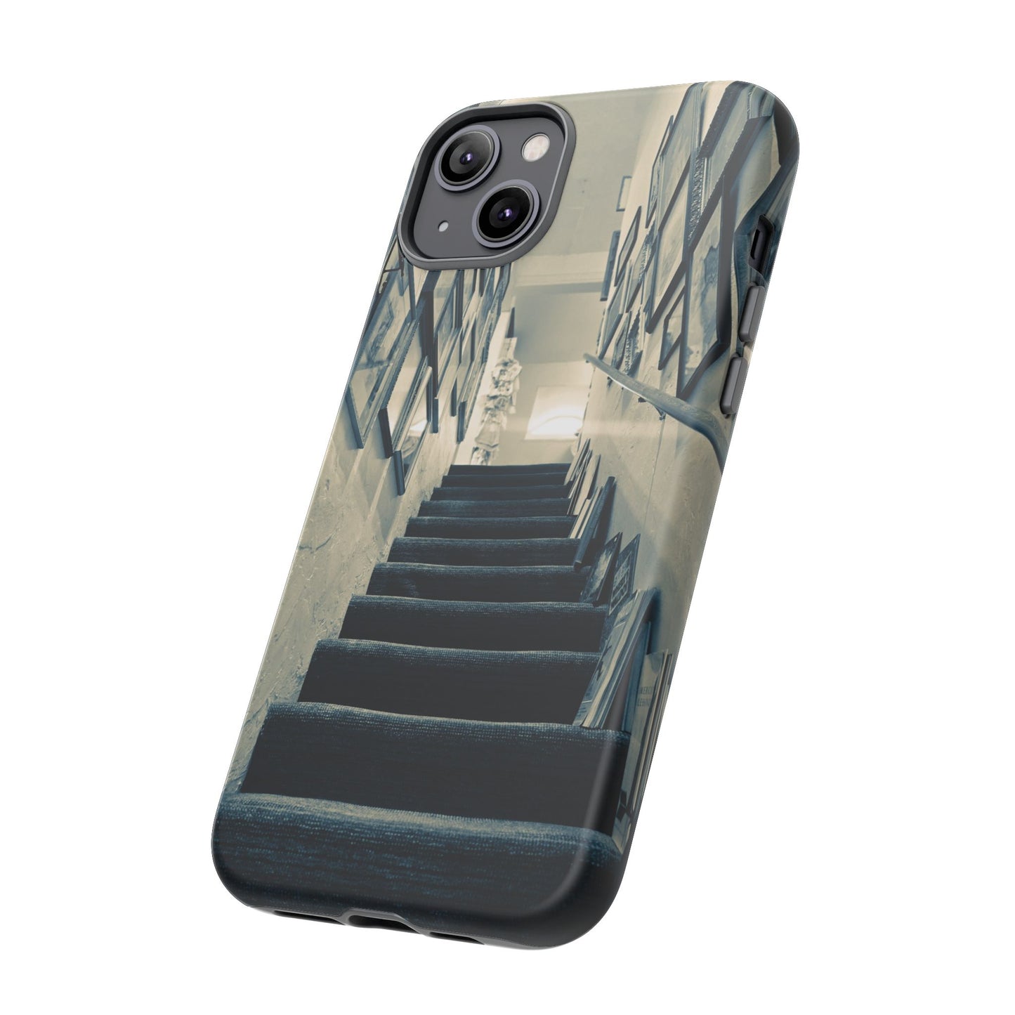Vintage Boutique Stairway Tough Phone Case, Antique Shop Art Cover for iPhone, Samsung & Google Pixel