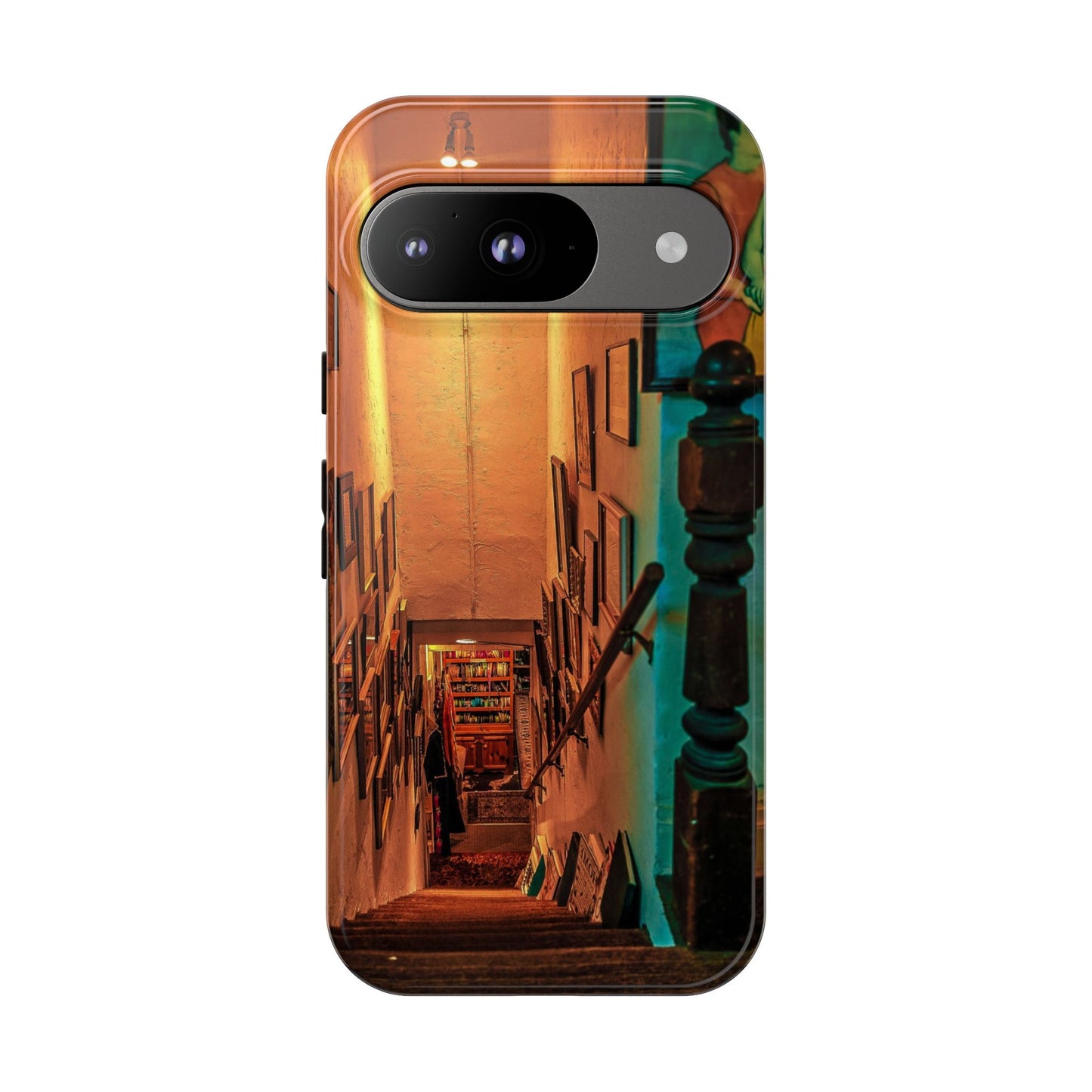 Vintage Gallery Staircase Tough Phone Case--Antique Store Art Phone Cover