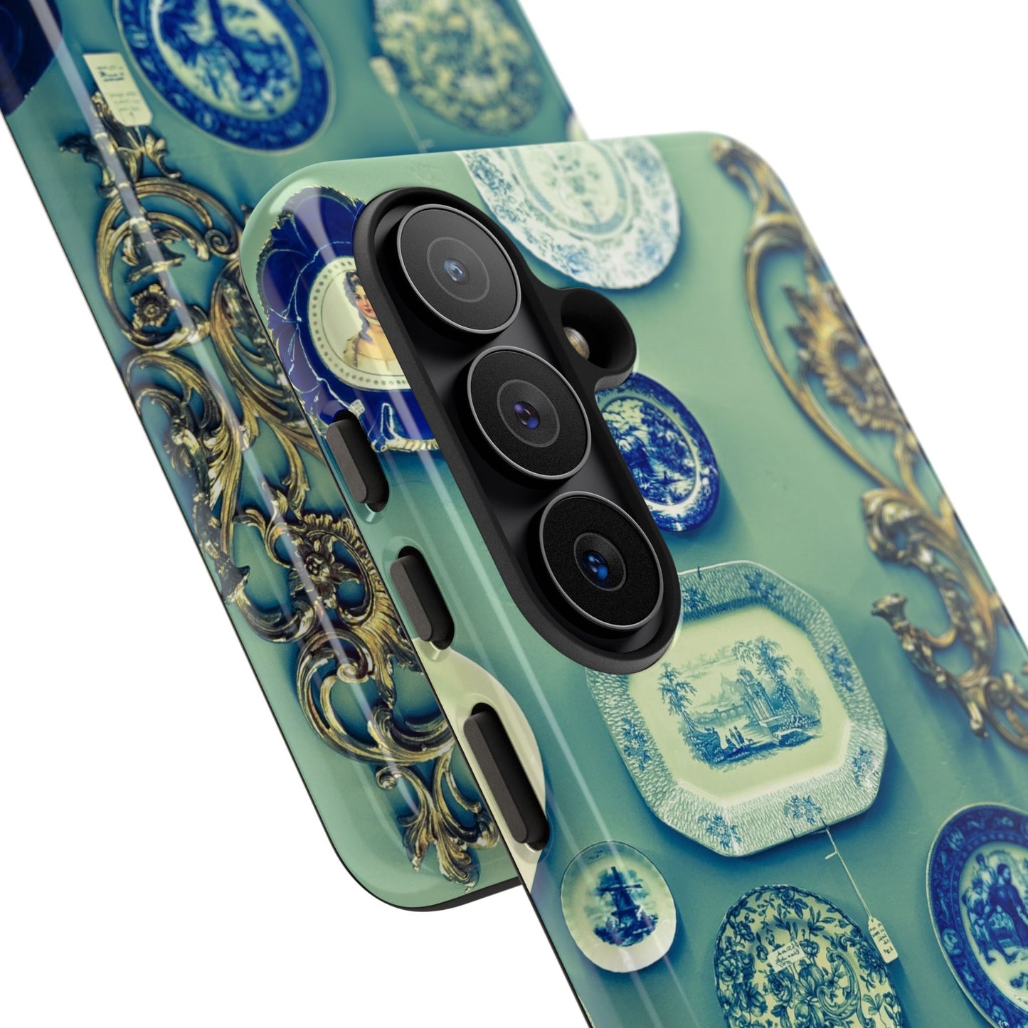 Antique Store Stairwell Phone Case--Vintage Gallery Wall Tough Case