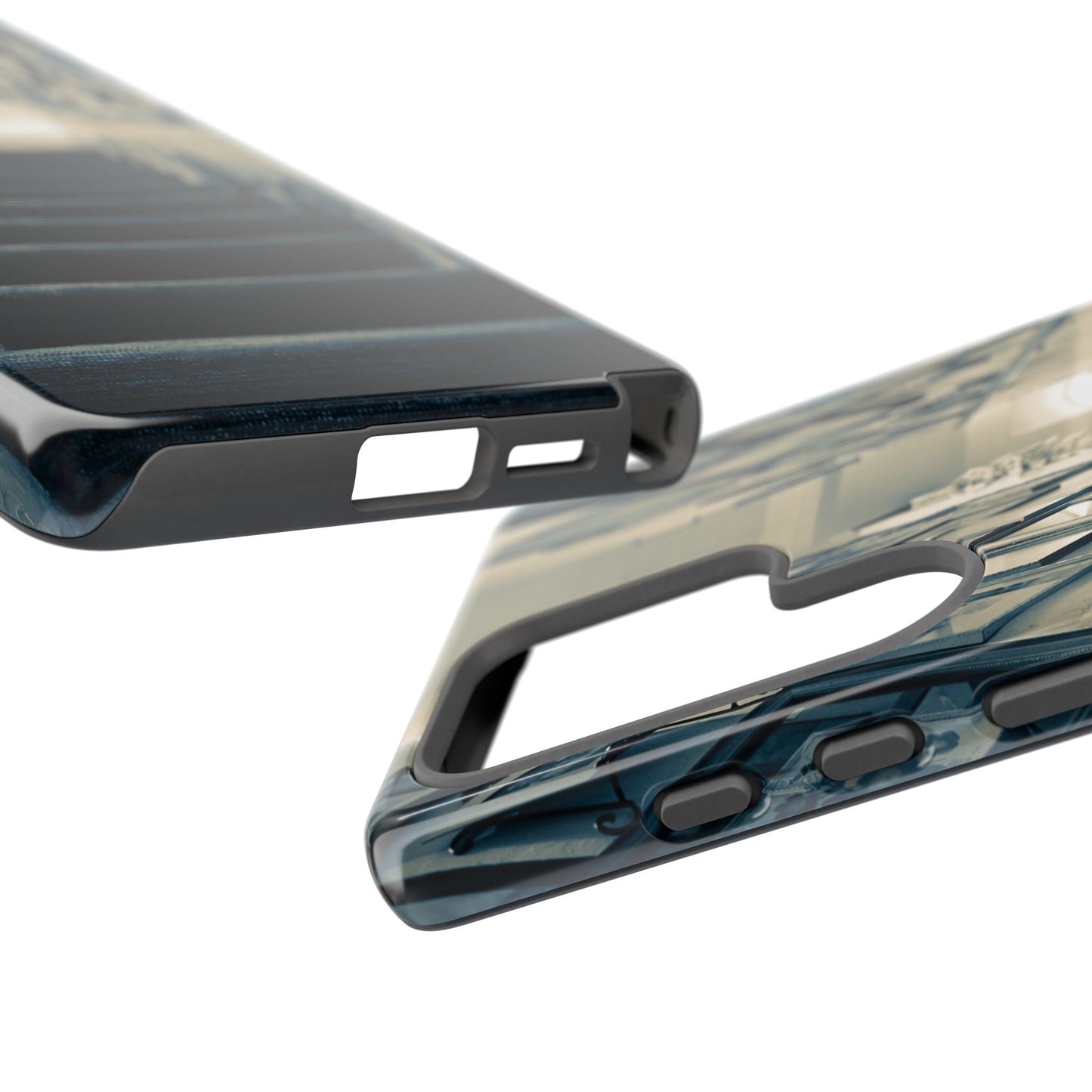 Vintage Boutique Stairway Tough Phone Case, Antique Shop Art Cover for iPhone, Samsung & Google Pixel