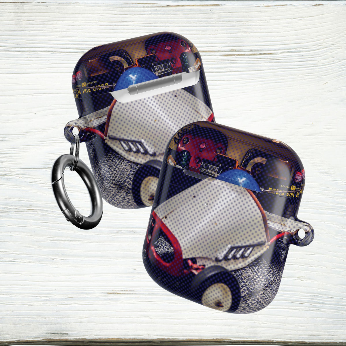 Vintage Go-Kart Racing Airpods Cases – Retro Motorsport Protective Cover