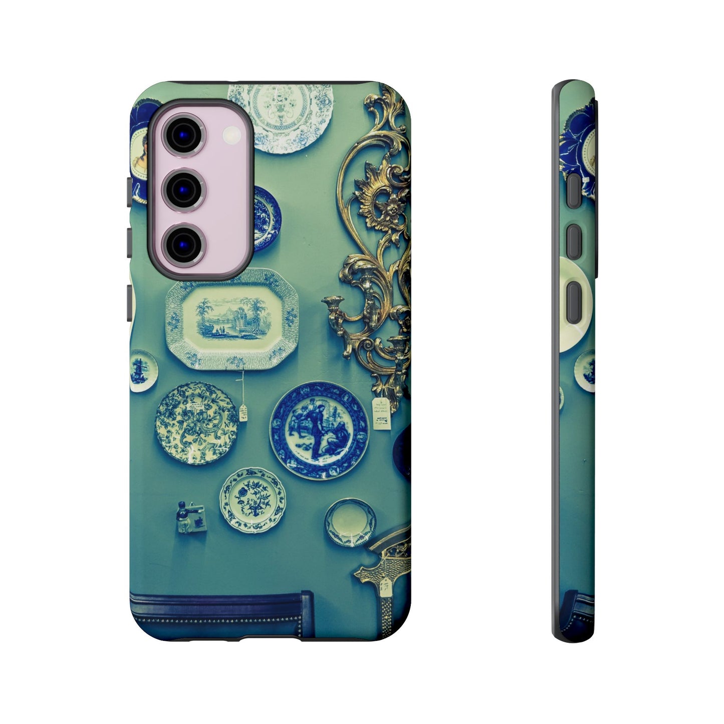 Antique Store Stairwell Phone Case--Vintage Gallery Wall Tough Case