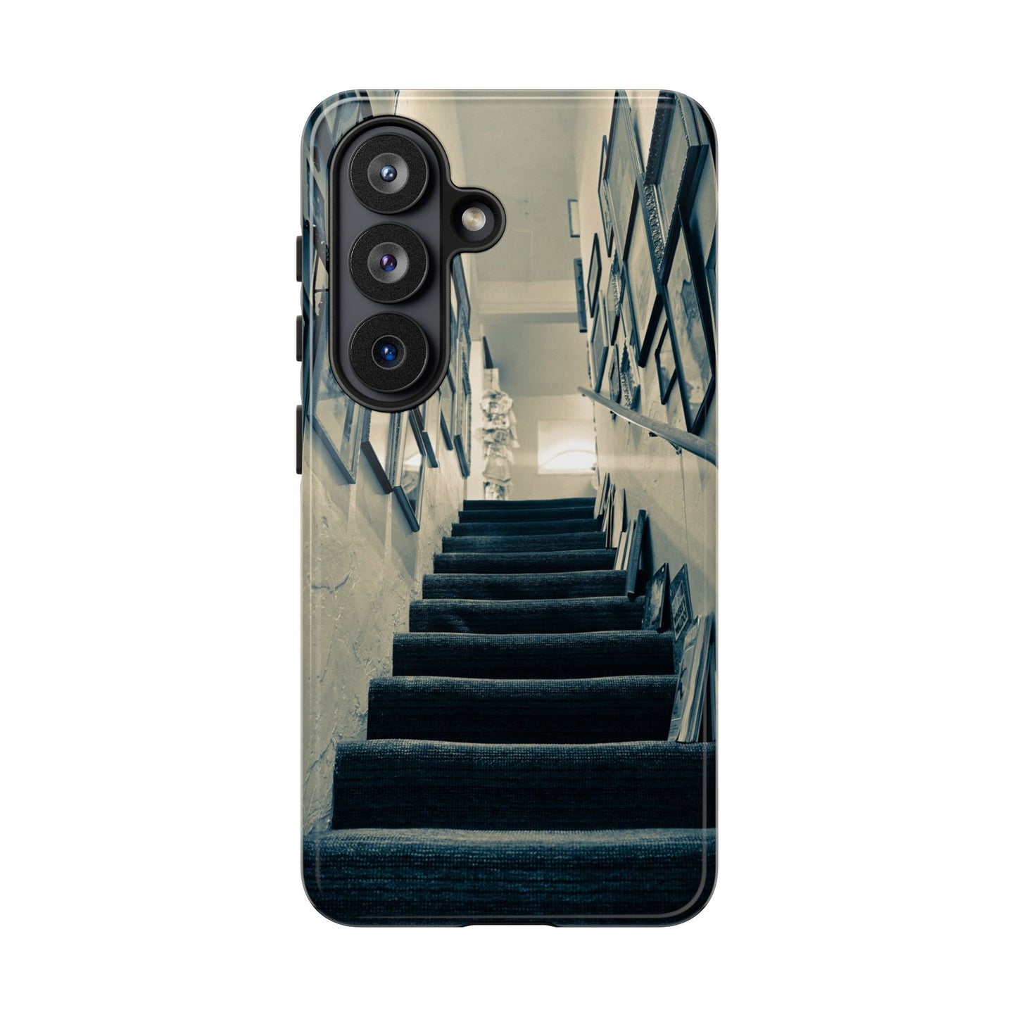 Vintage Boutique Stairway Tough Phone Case, Antique Shop Art Cover for iPhone, Samsung & Google Pixel