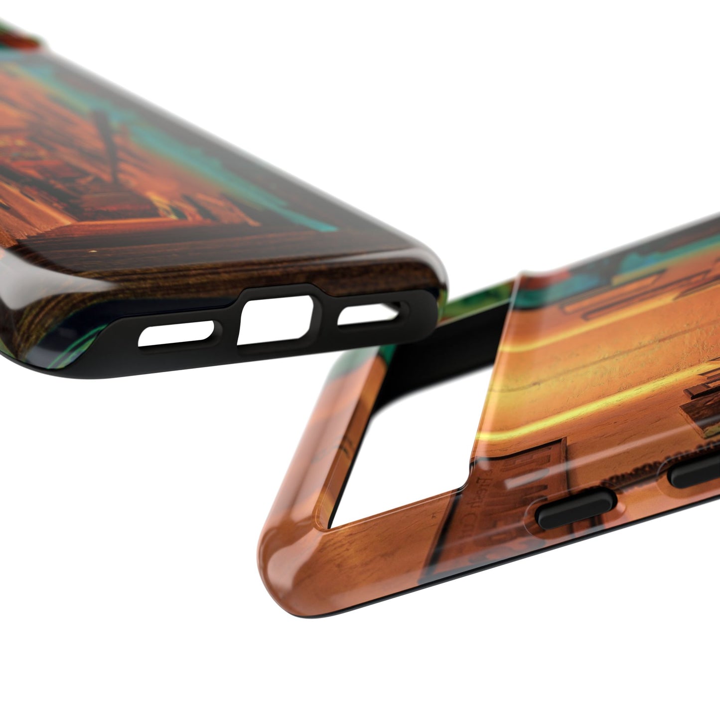 Vintage Gallery Staircase Tough Phone Case--Antique Store Art Phone Cover