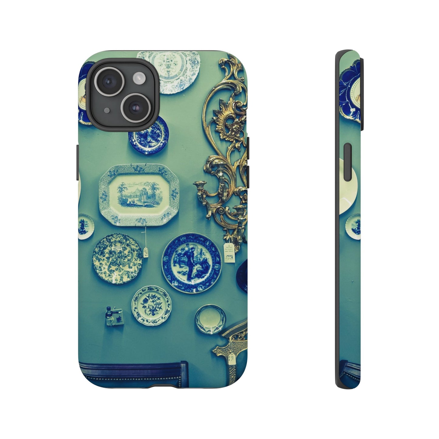 Antique Store Stairwell Phone Case--Vintage Gallery Wall Tough Case
