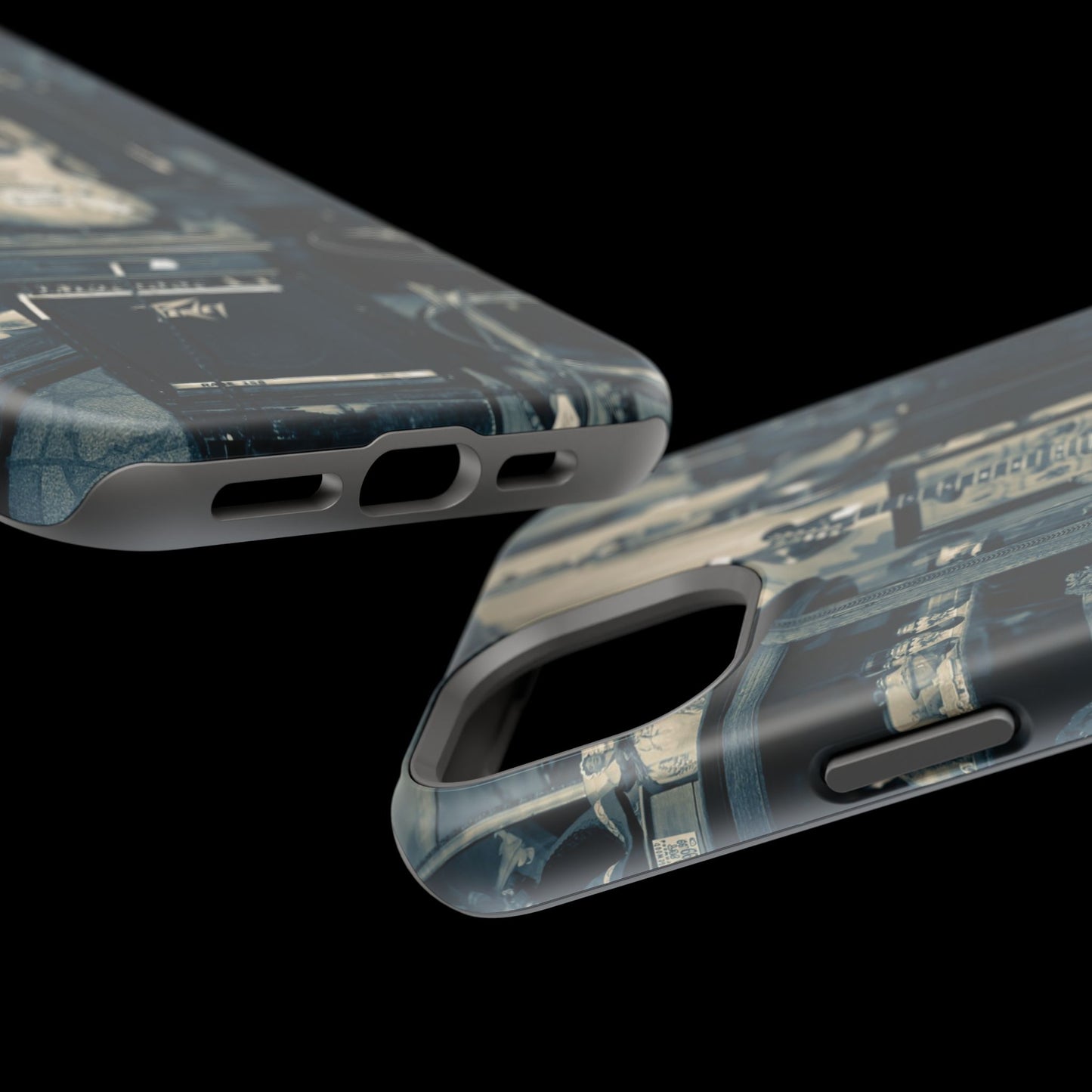 Vintage Electric Guitar Shop Phone Case | Magnetic Impact-Resistant Case