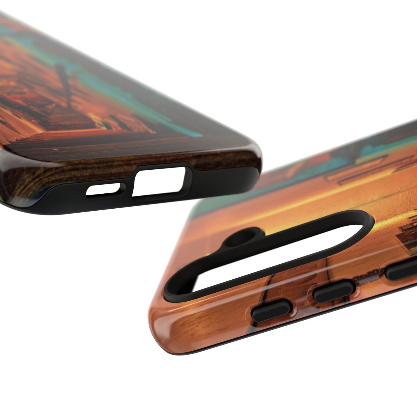 Vintage Gallery Staircase Tough Phone Case--Antique Store Art Phone Cover
