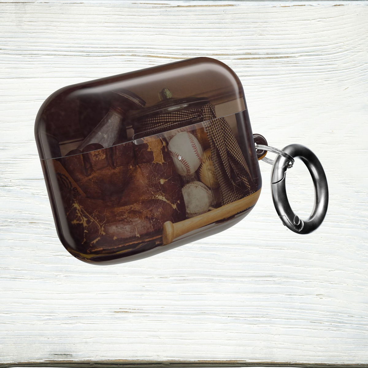 Vintage Baseball AirPods & AirPods Pro Case – Glove & Ball Protective Cover